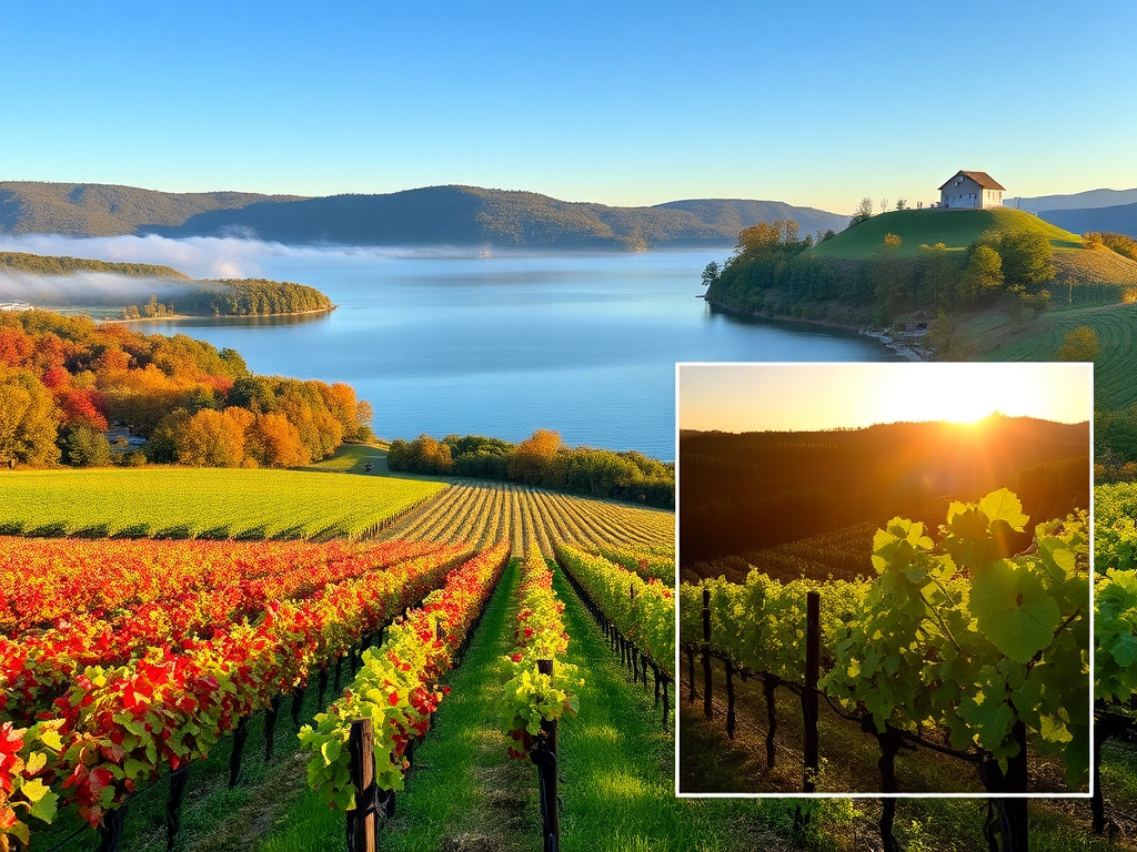 American wine regions' history, from early beginnings to current wine excellence.