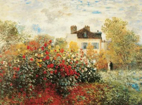 Garden Architecture art print by Claude Monet from Art.com