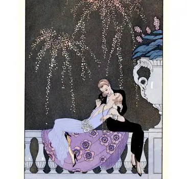 Women’s Fashion Wall Art art print by Georges Barbier from Art.com