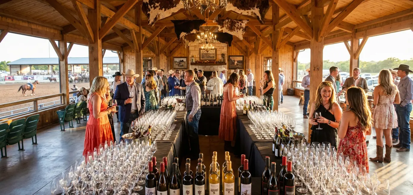 Houston Livestock Show and Rodeo wine competition — a major March 2026 USA wine event