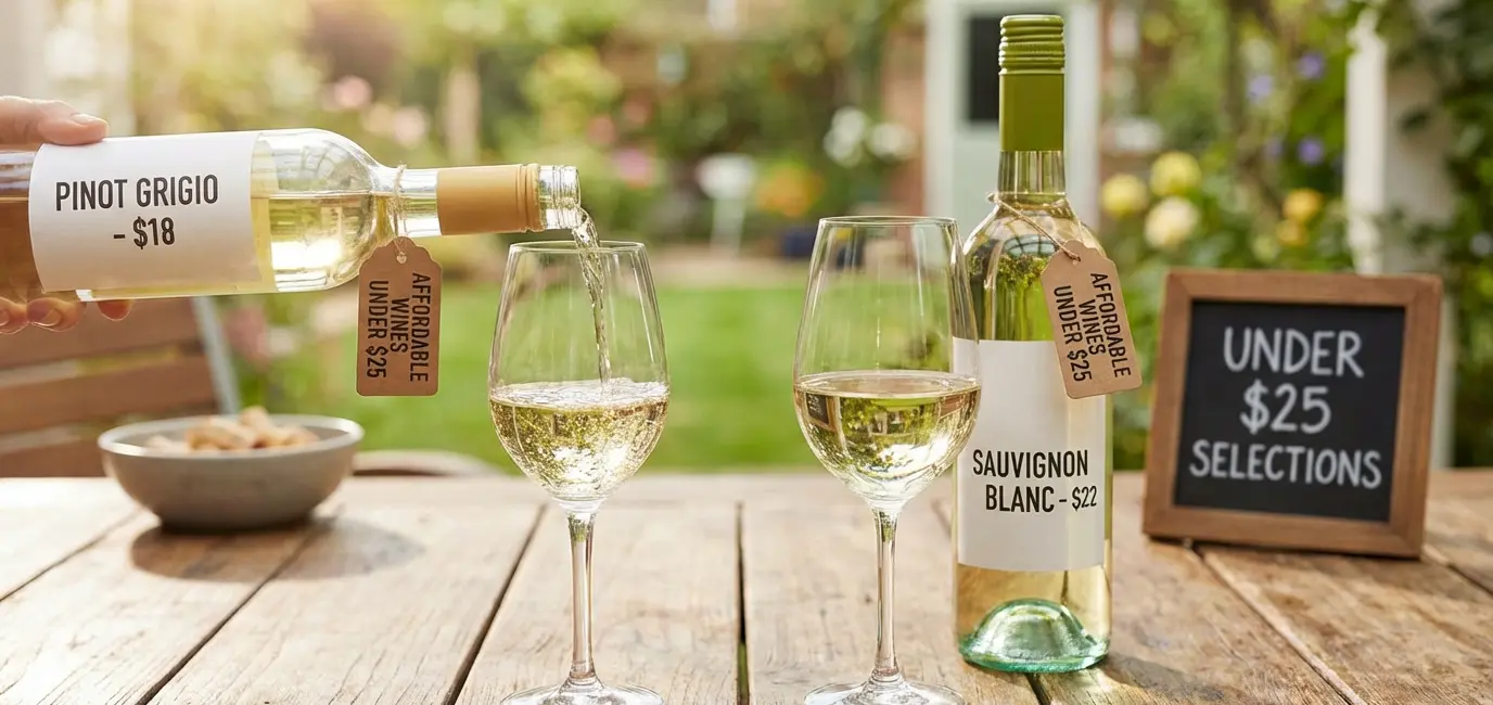 white wine glasses pinot grigio sauvignon blanc budget friendly wines