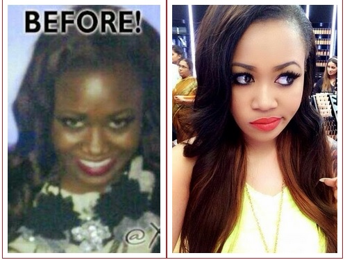 Image result for before and after Vera Sidika kenya kim kardashian
