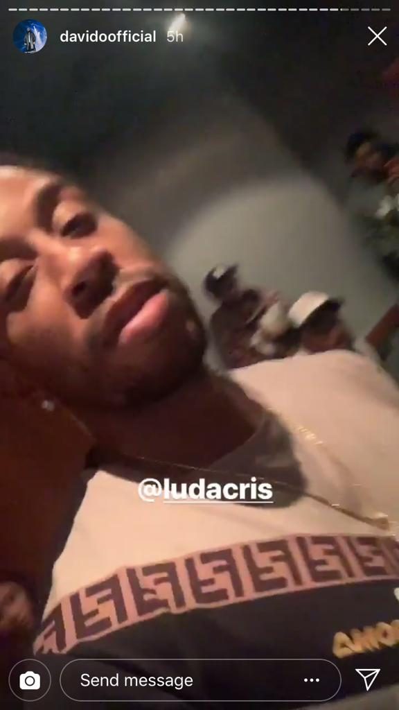Watch: Davido in the studio with Timberland, Ludacris cooking a collabo. 