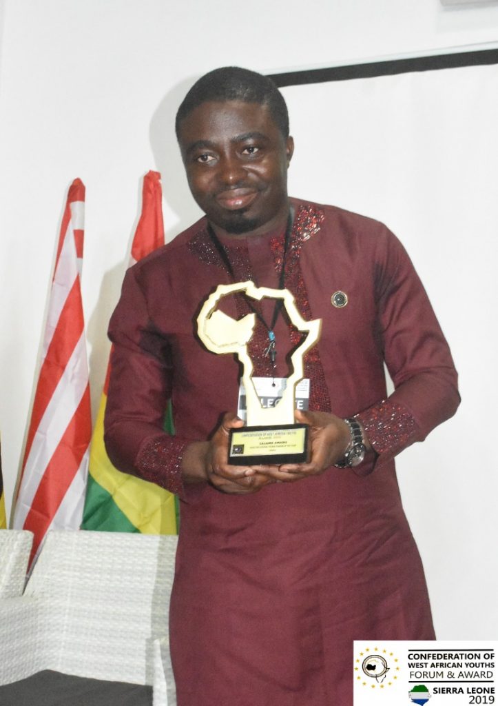 Issah Abdulai Afugu wins top ECOWAS youth award