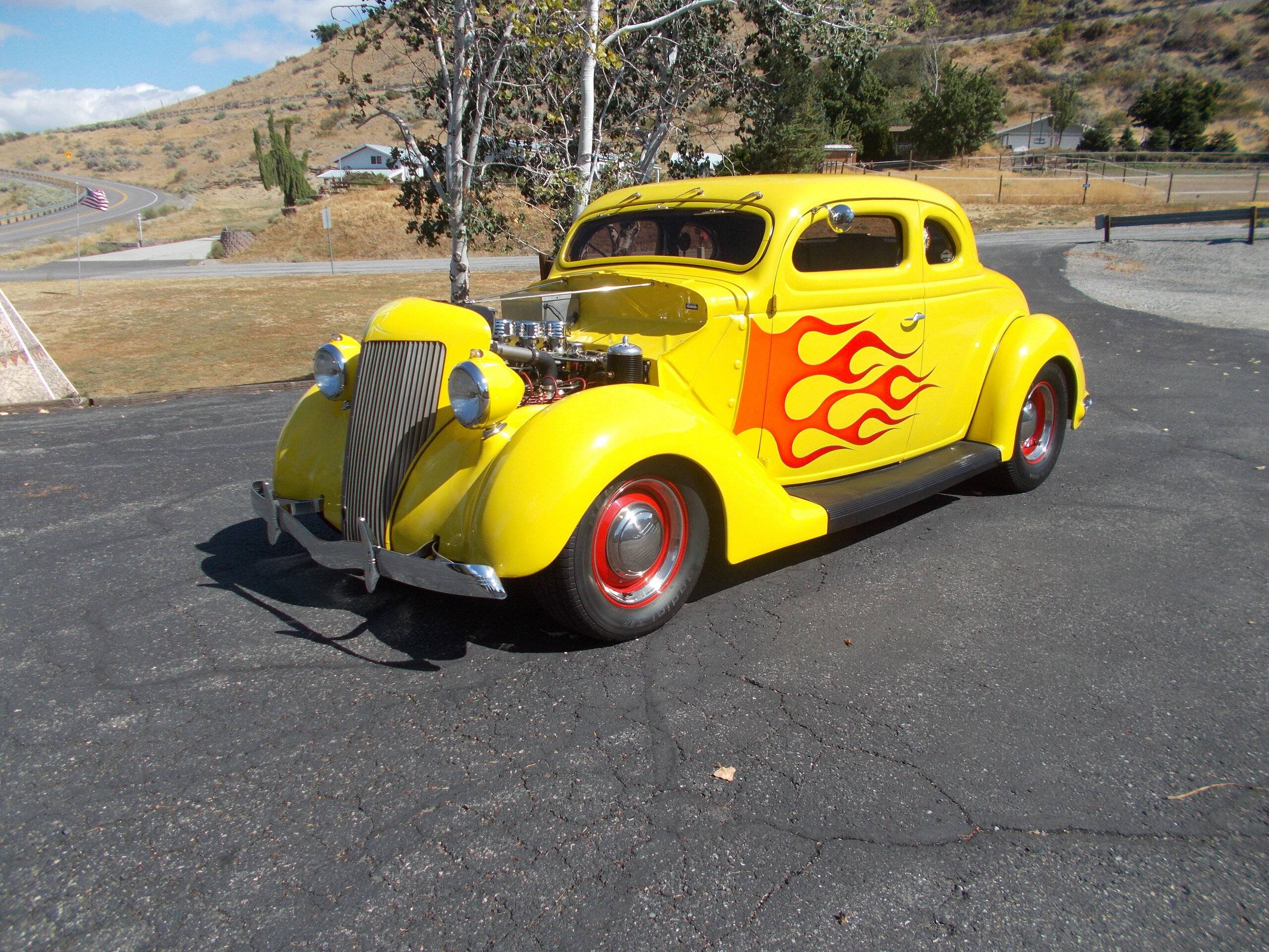 1936 Ford 1936 Ford Model 68 5 Window Chopped Coupe 1