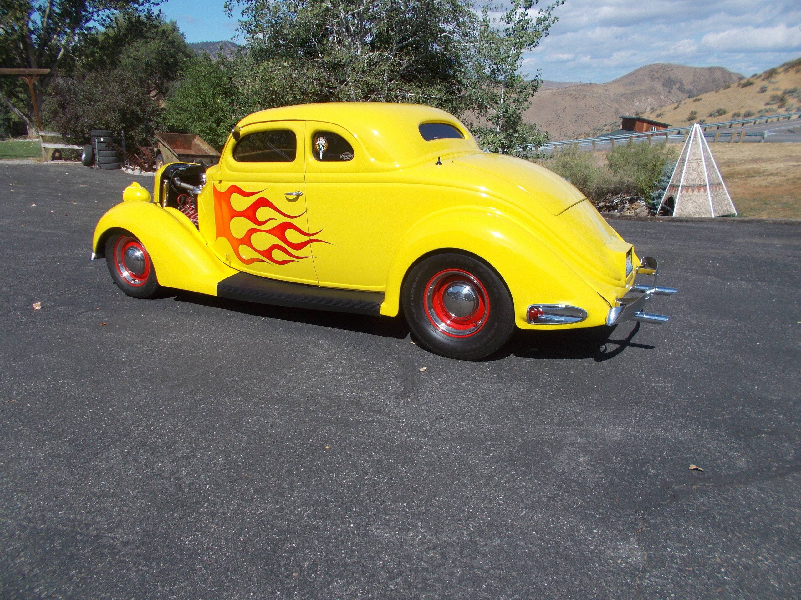 1936 Ford 1936 Ford Model 68 5 Window Chopped Coupe 3
