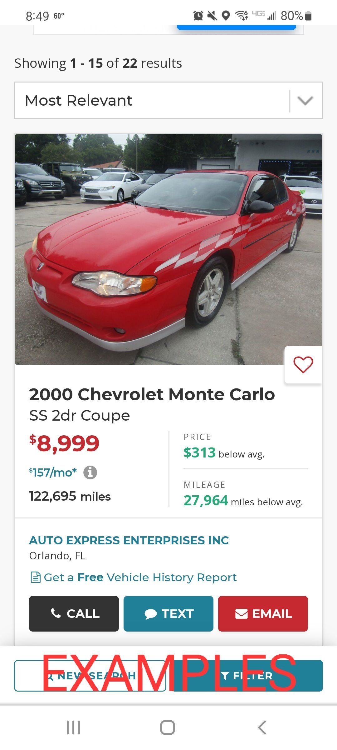 2000 Chevrolet Monte Carlo 11