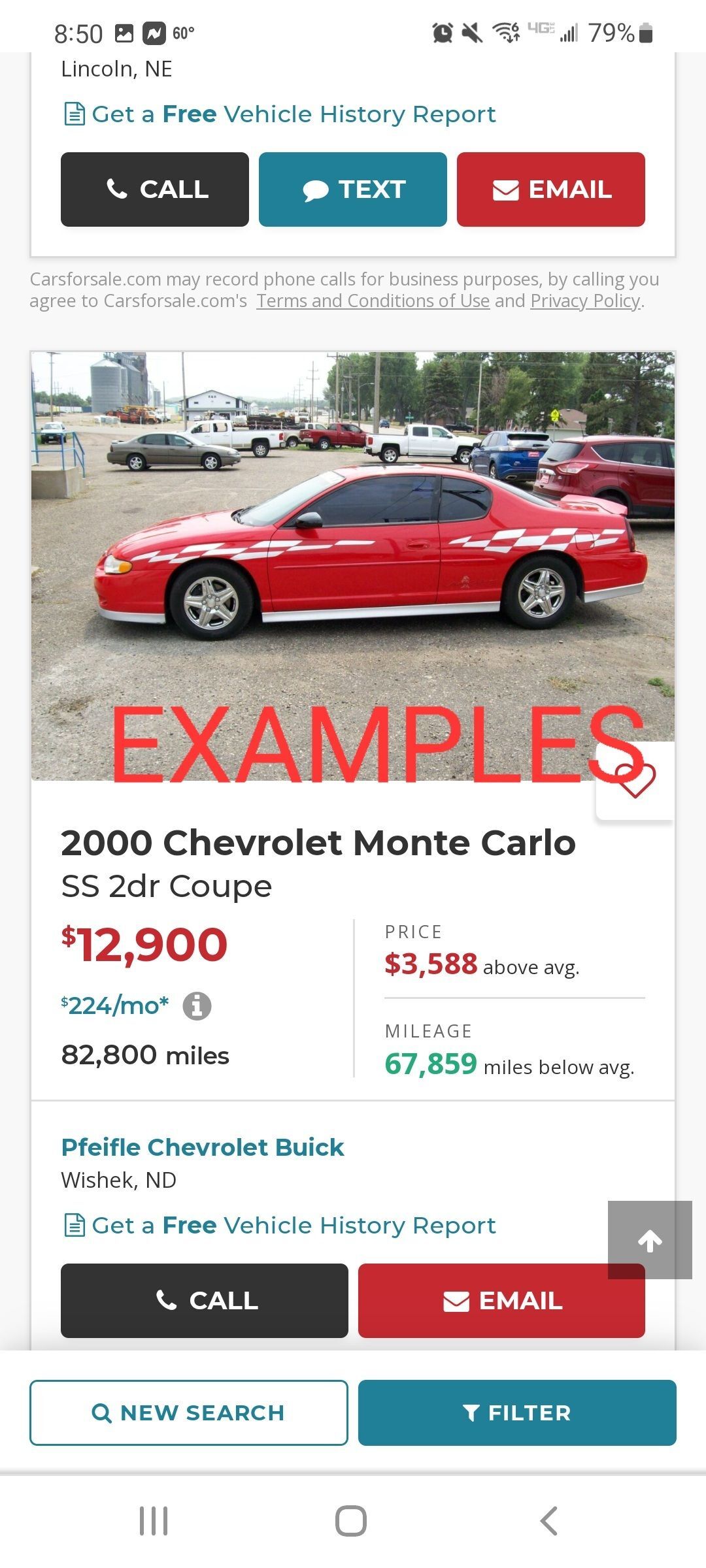 2000 Chevrolet Monte Carlo 10