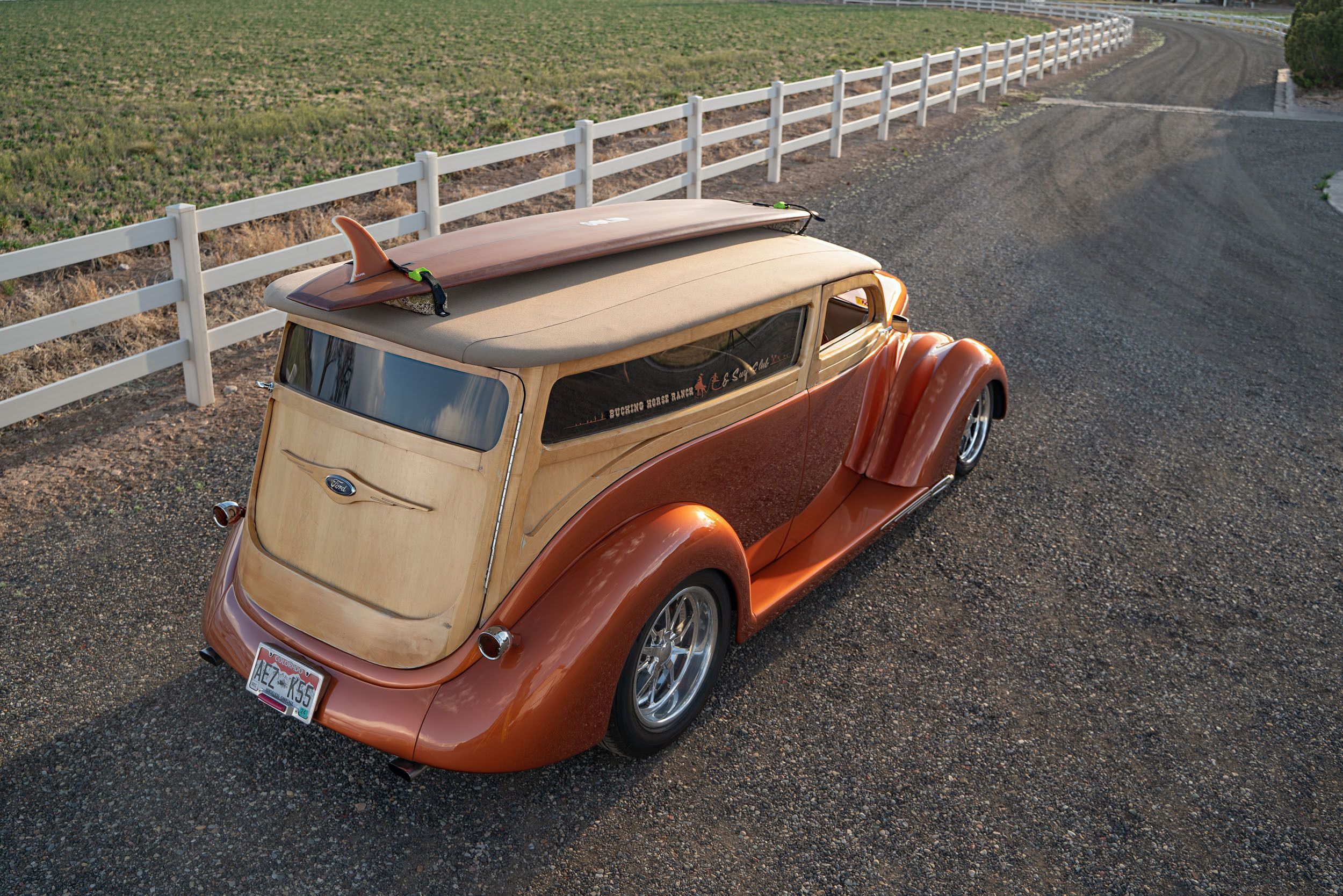 1937 Ford Custom Woody Wagon 4