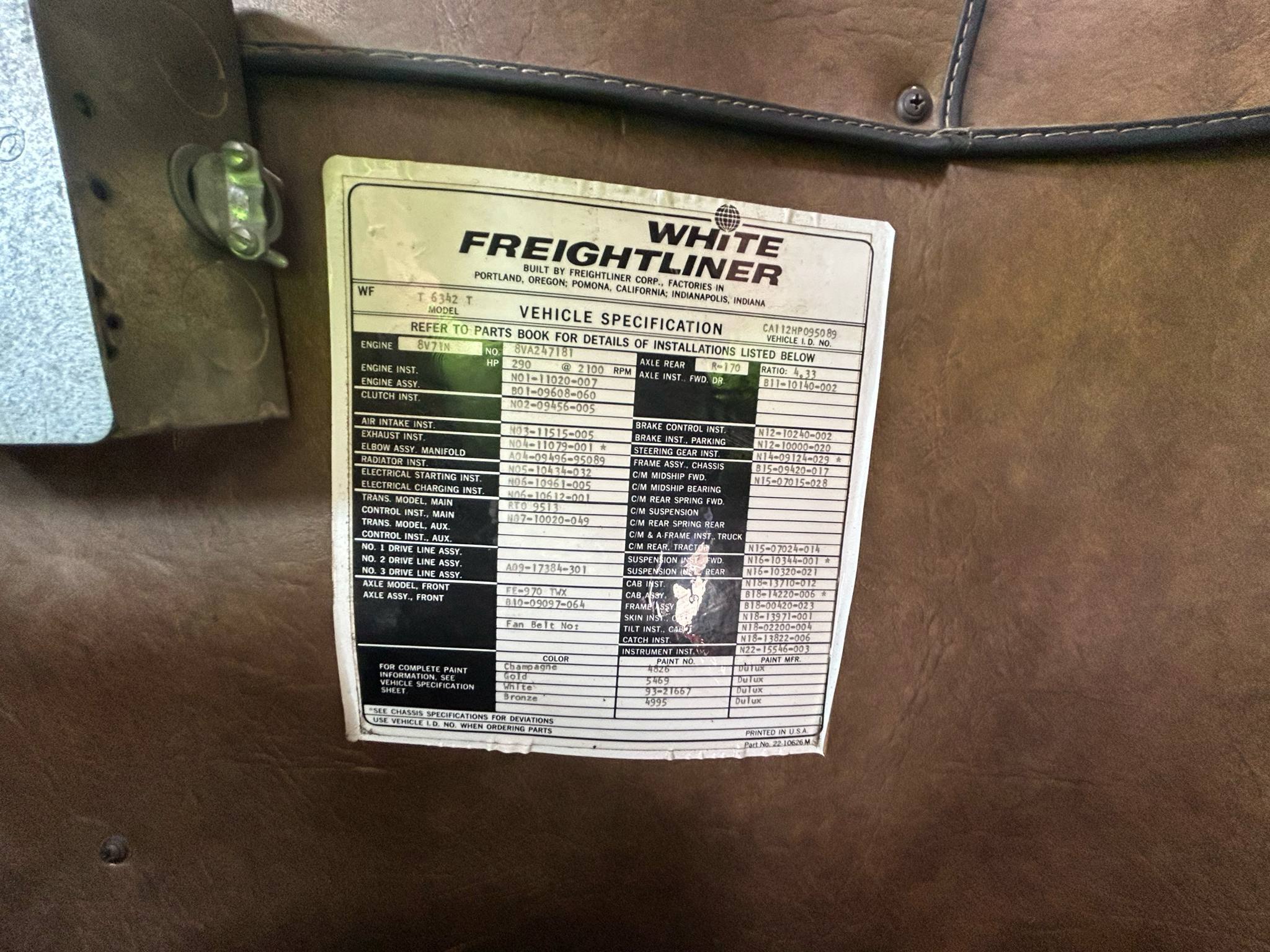 1974 Freightliner  White 31