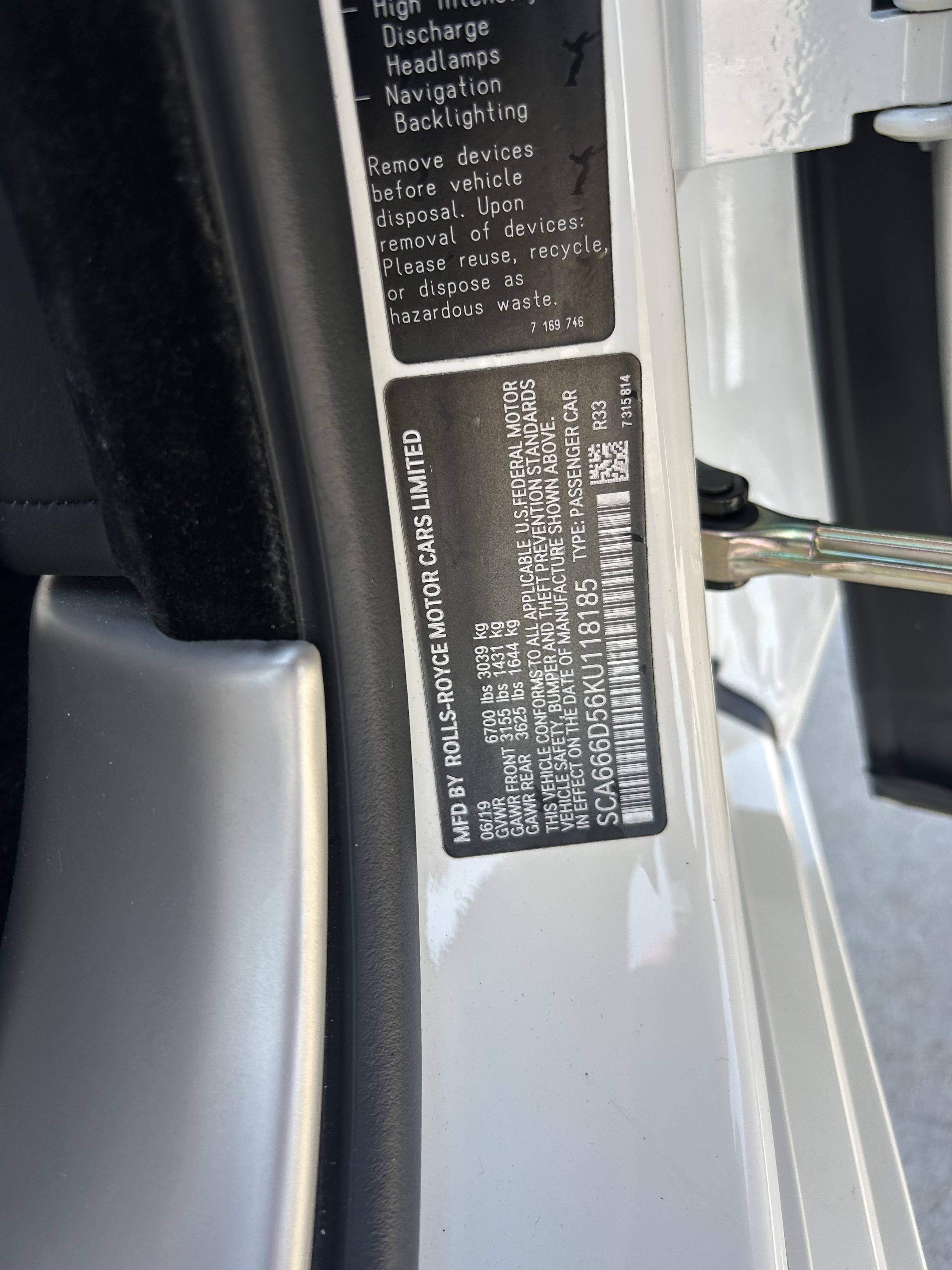 2019 Rolls-Royce Dawn 17
