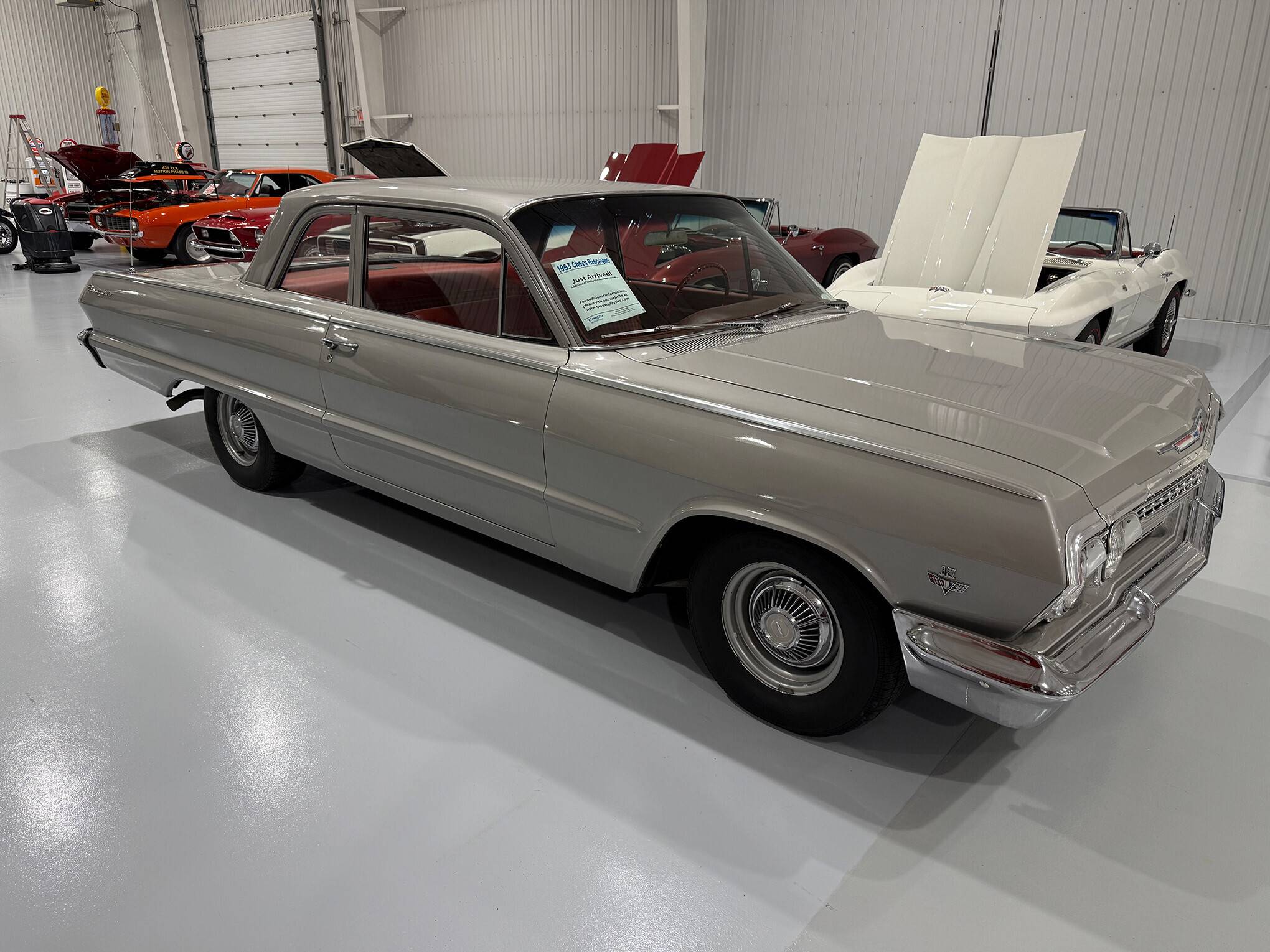 1963 Chevrolet Biscayne 2-Door Post 11
