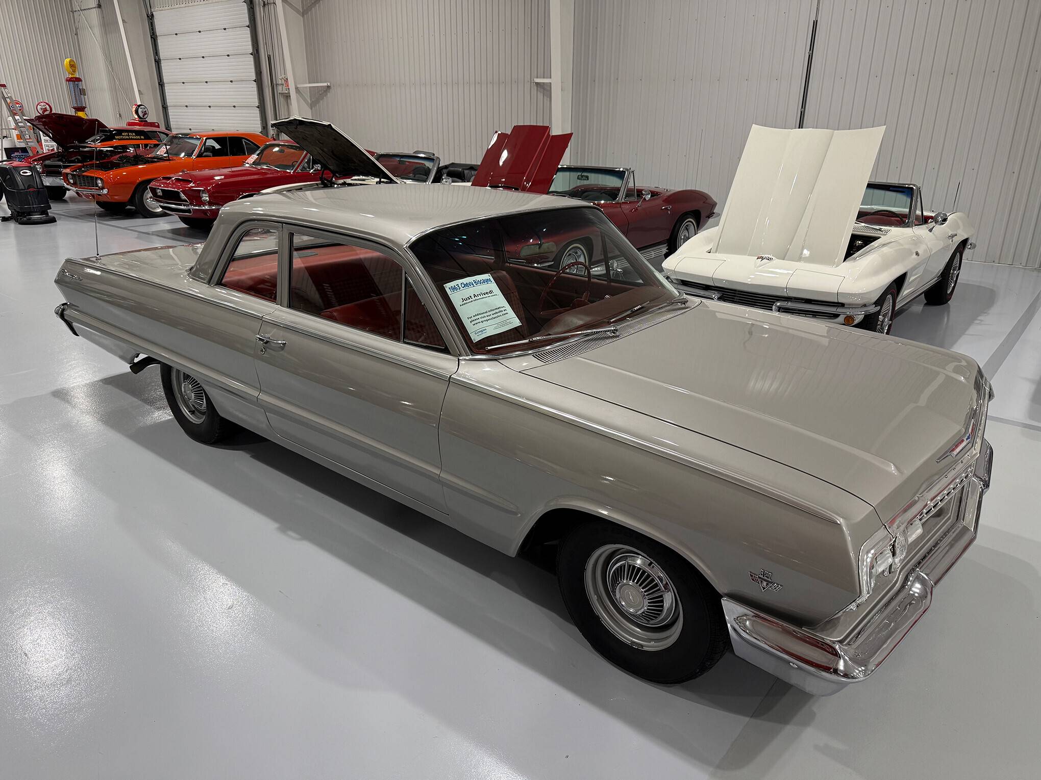 1963 Chevrolet Biscayne 2-Door Post 12