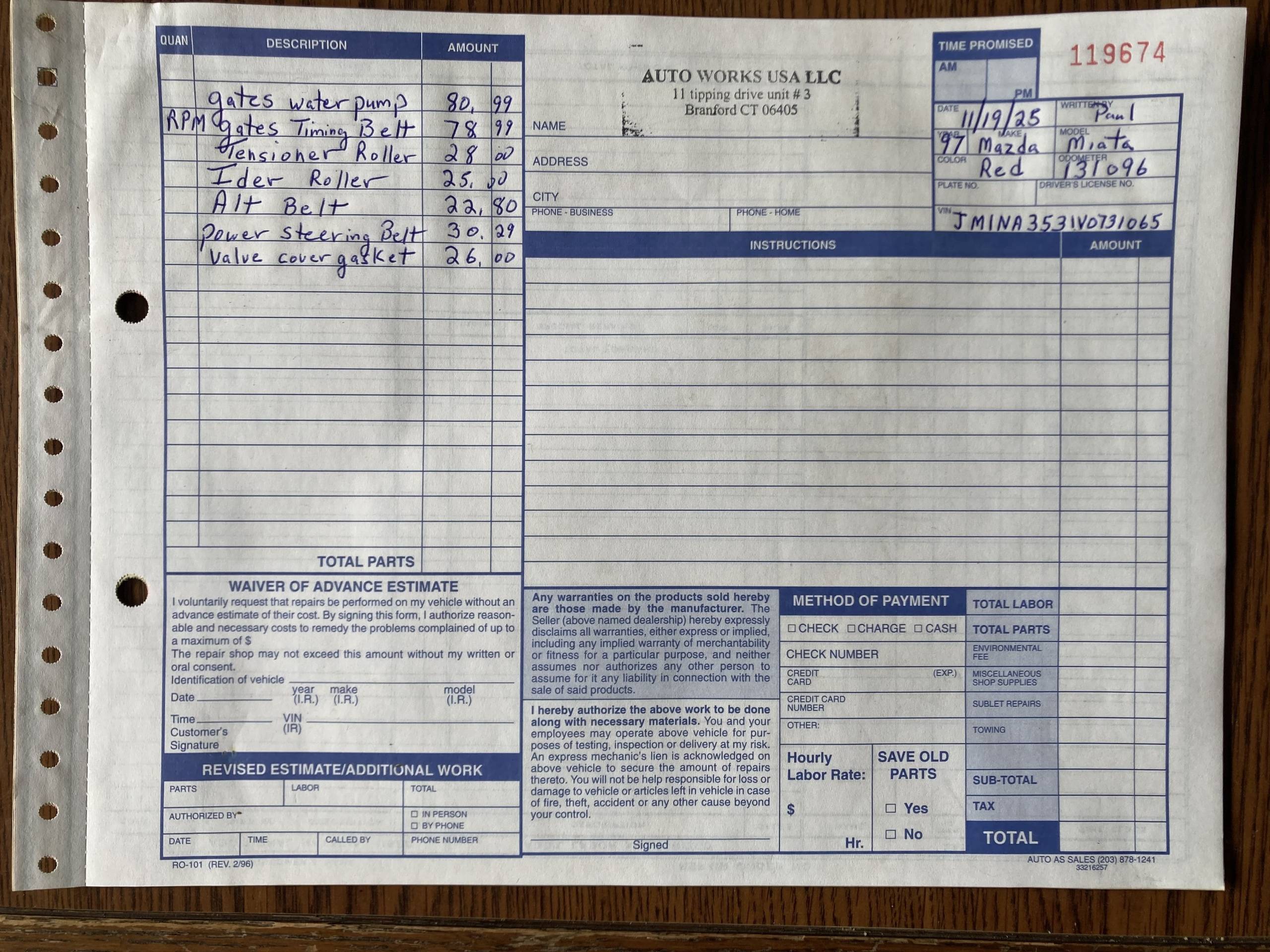 1997 Mazda Miata 67
