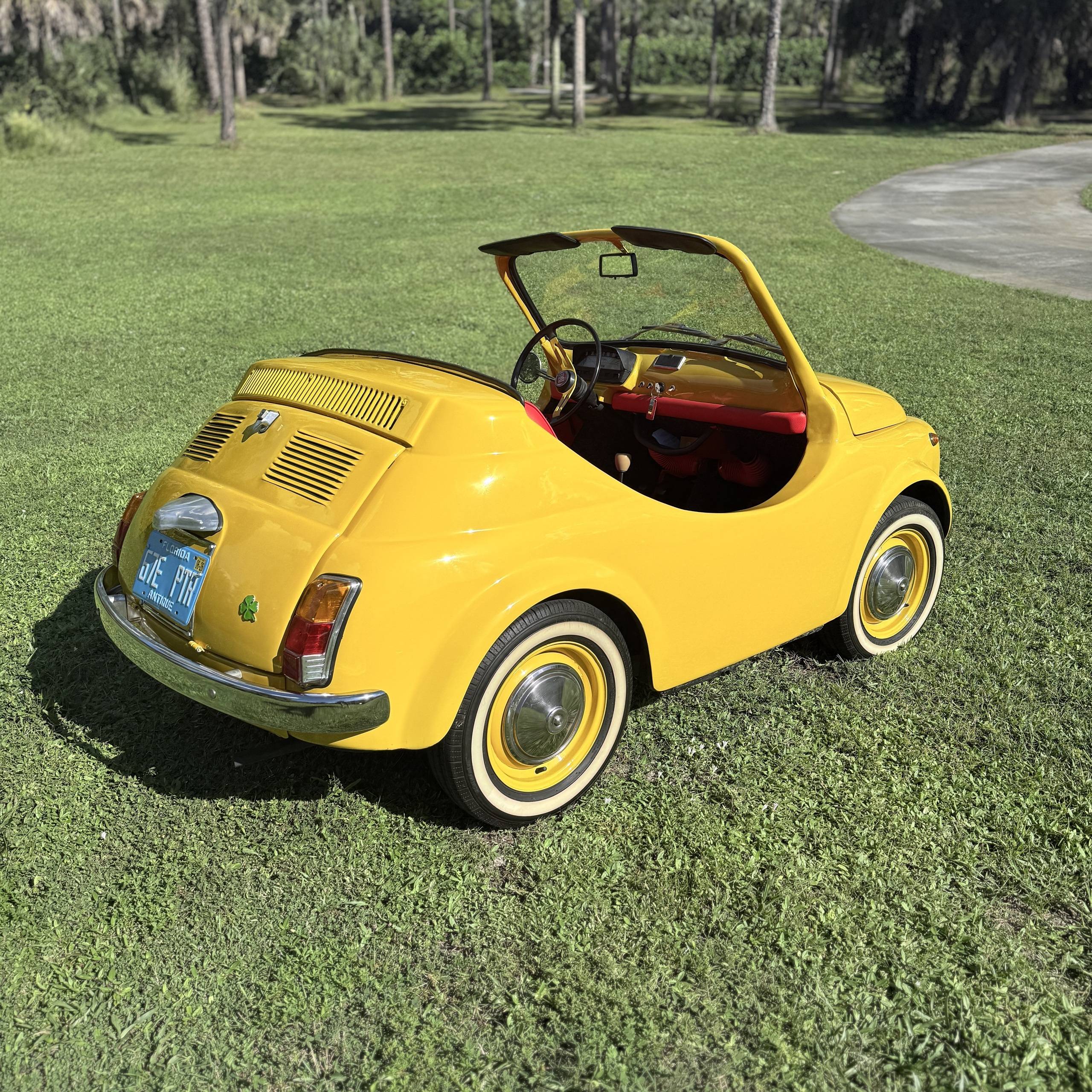 1970 fiat 500 JOLLY 600 5