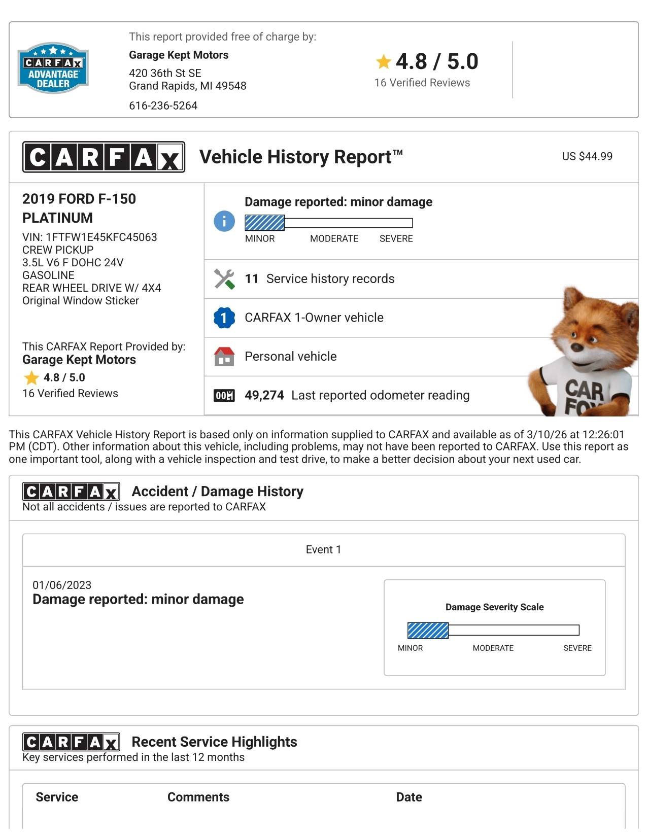 2019 Ford F-150 255
