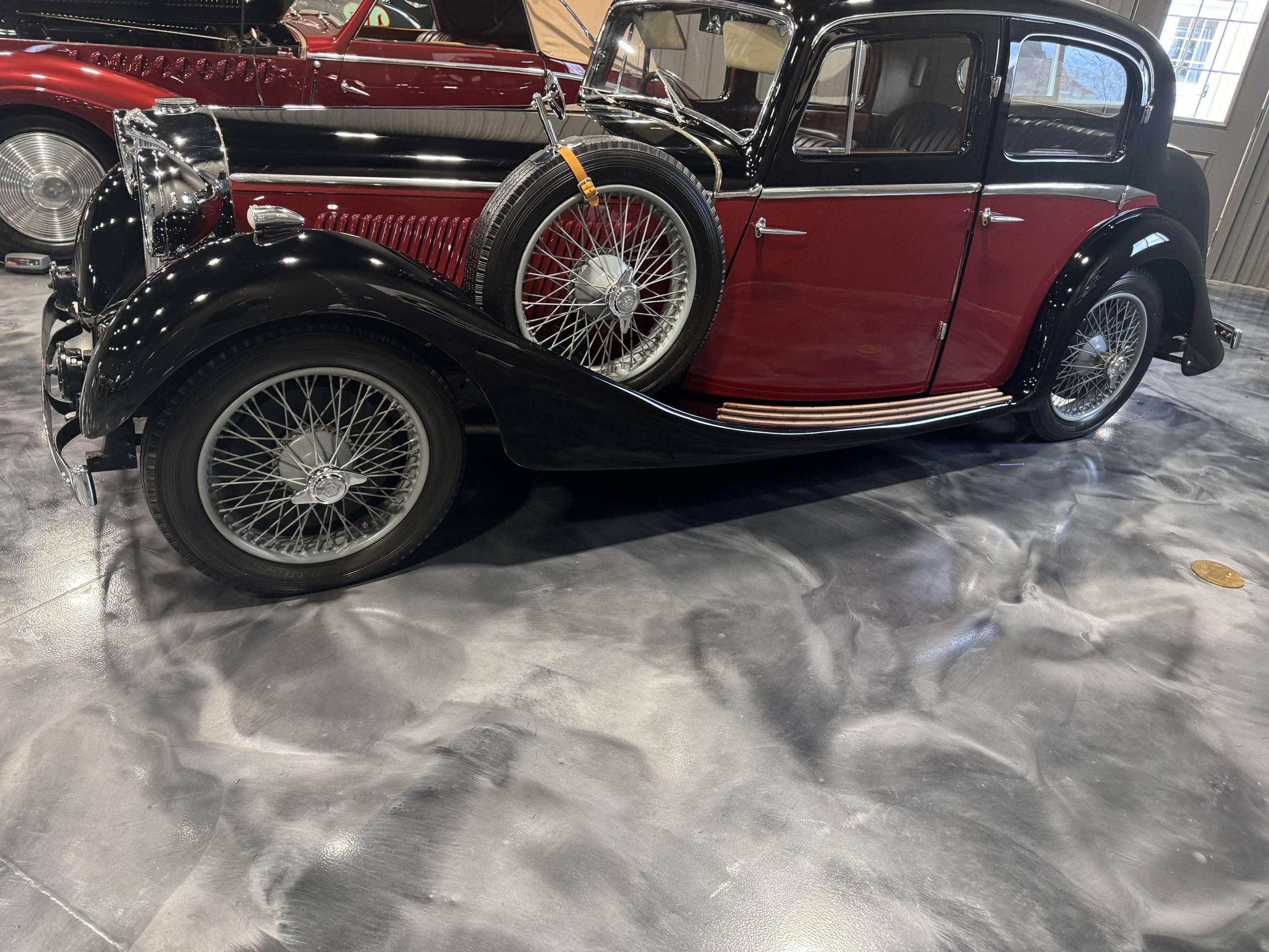 1936 Jaguar SS100 77