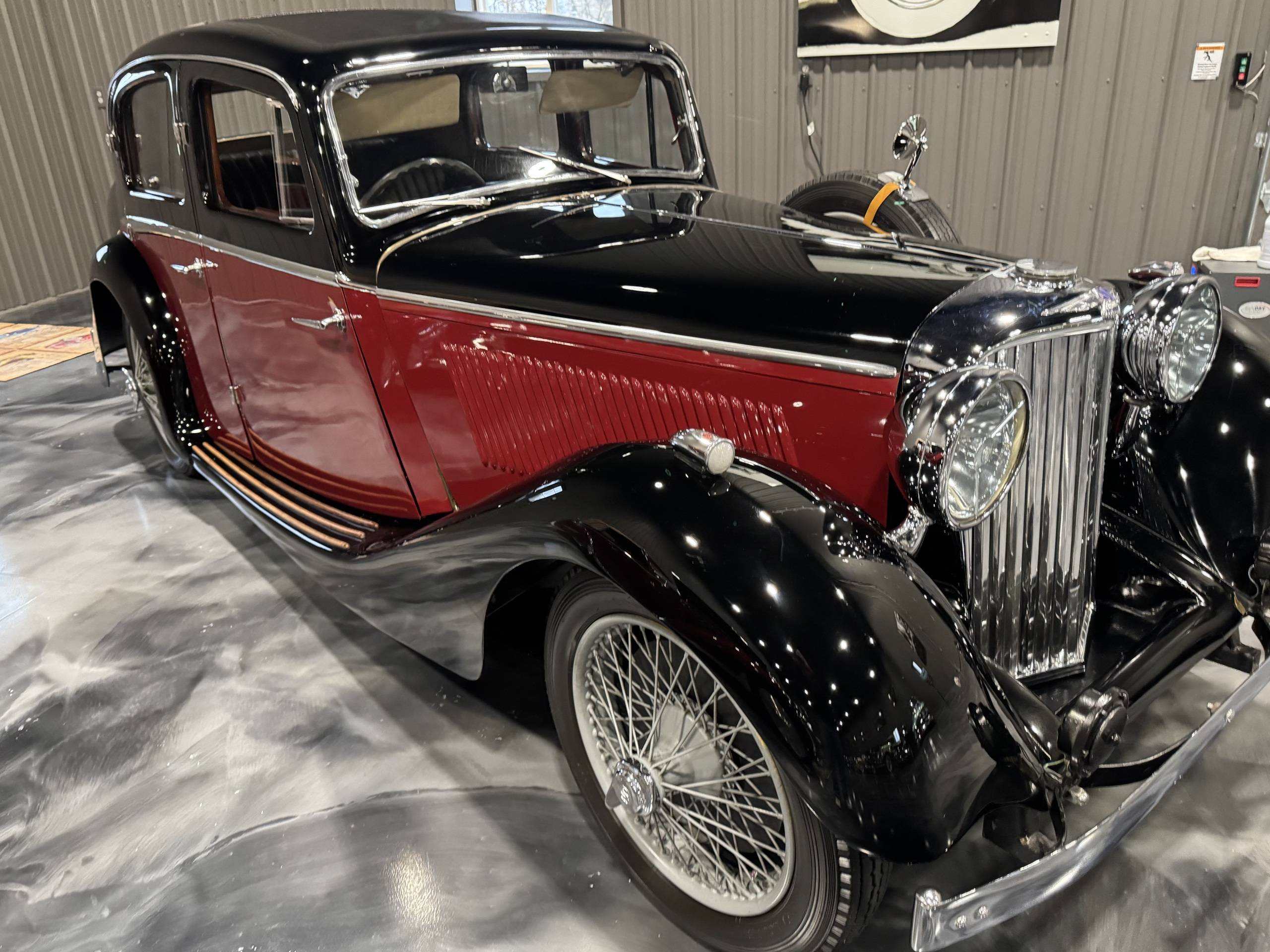 1936 Jaguar SS100 4