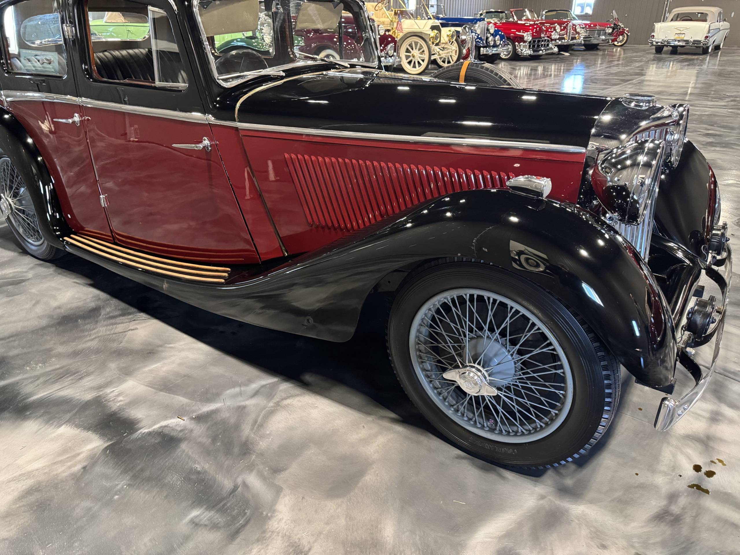 1936 Jaguar SS100 40