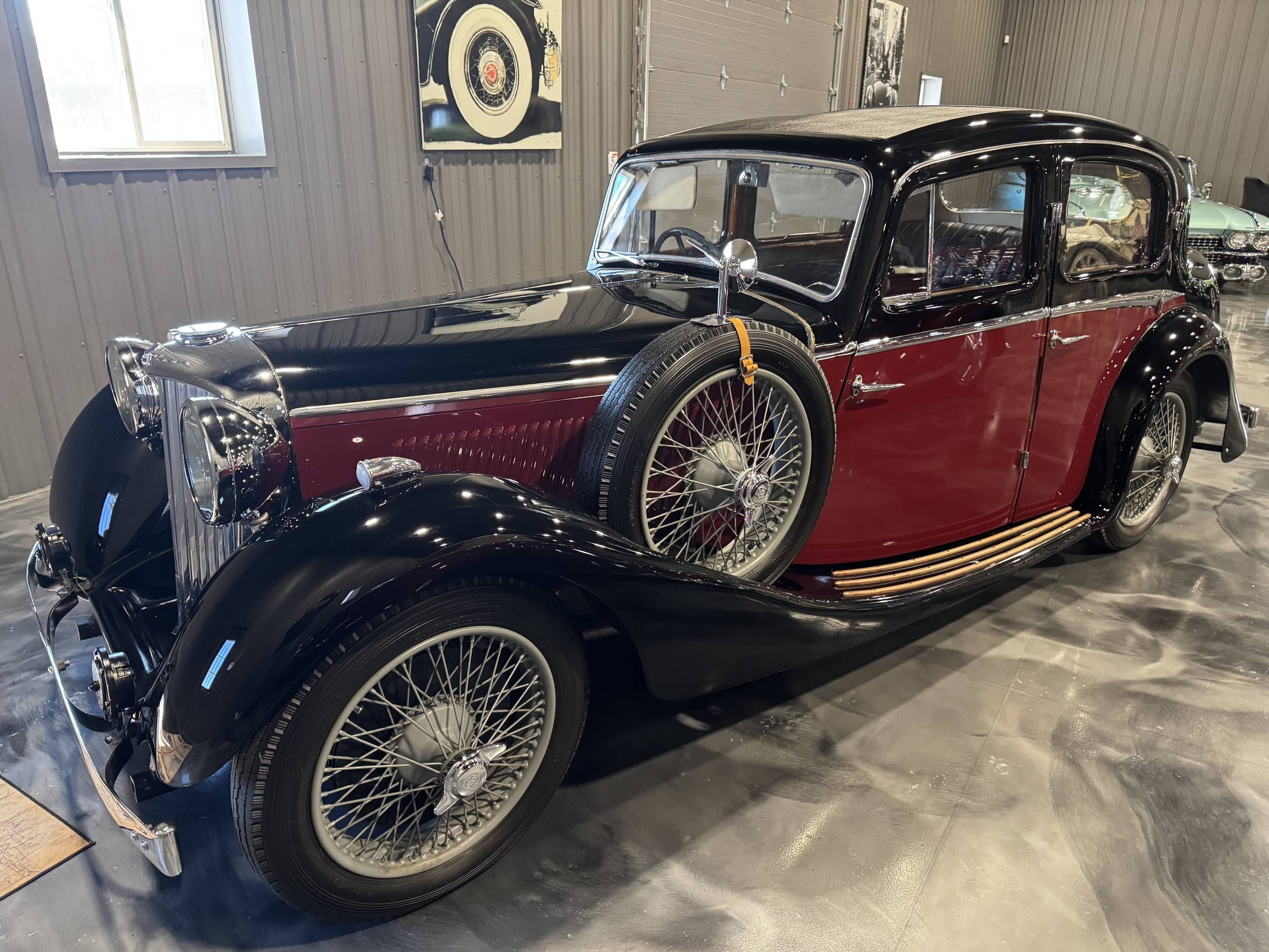 1936 Jaguar SS100 2