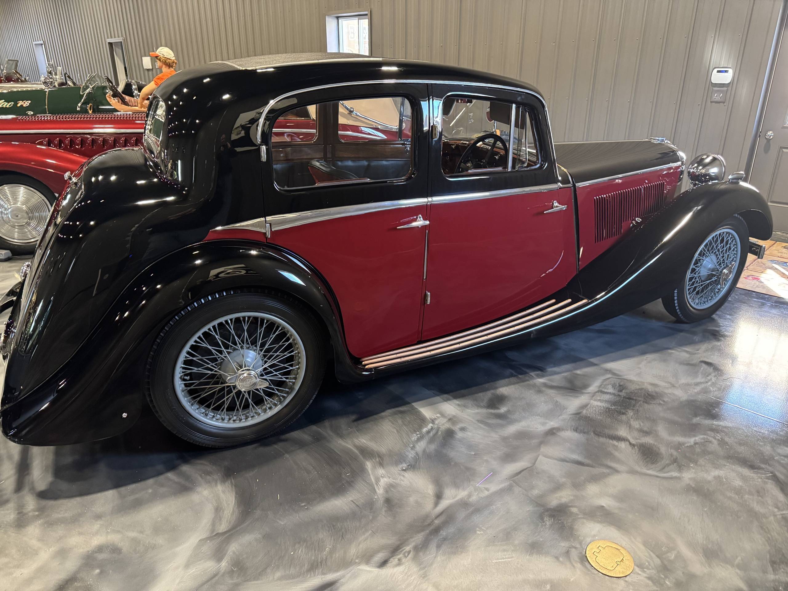 1936 Jaguar SS100 41