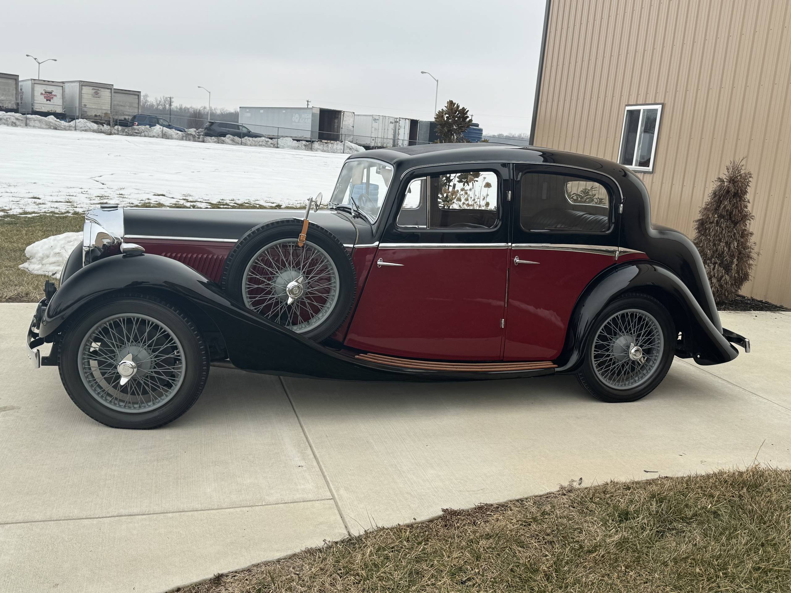 1936 Jaguar SS100 16