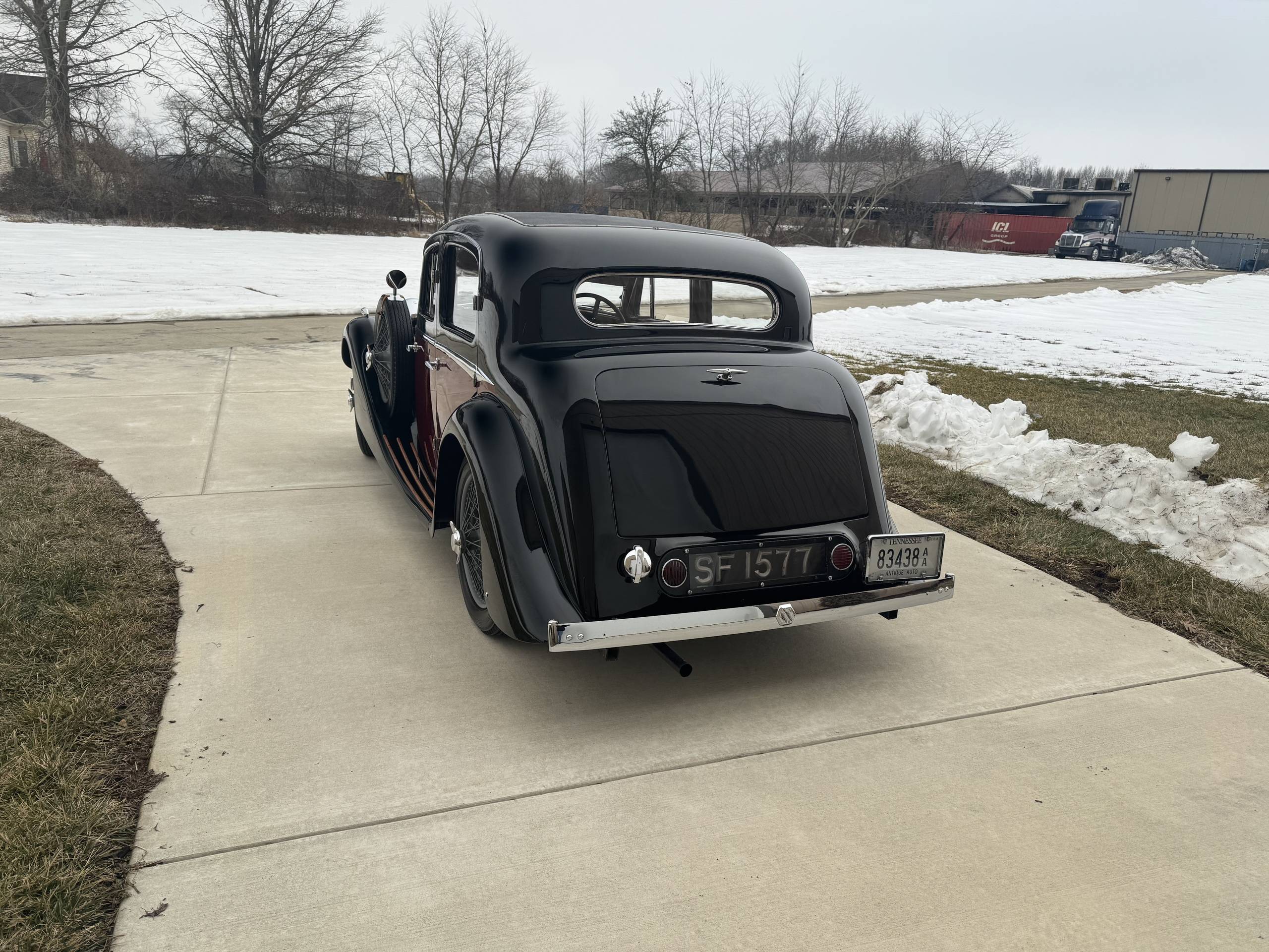 1936 Jaguar SS100 13
