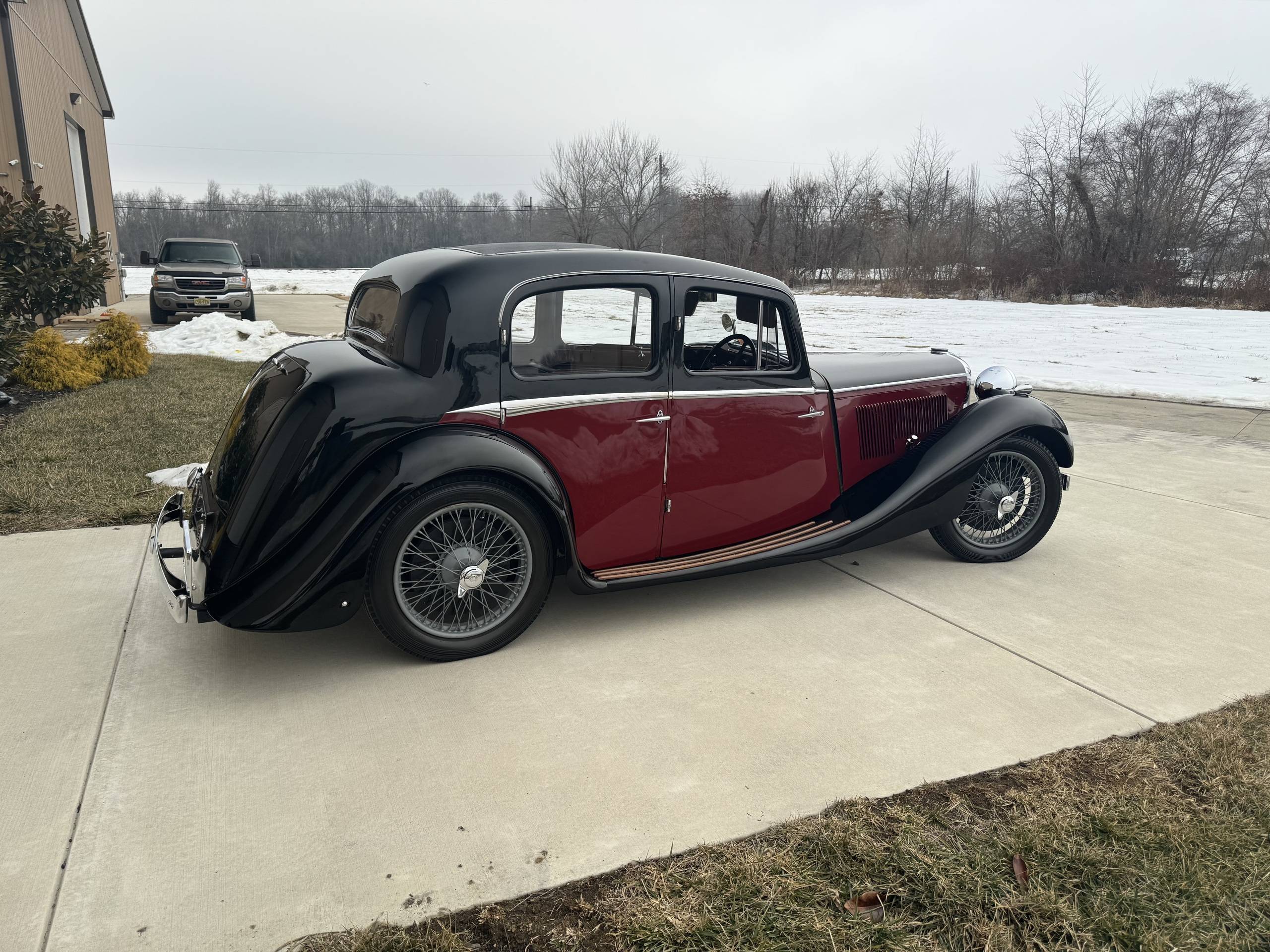 1936 Jaguar SS100 10