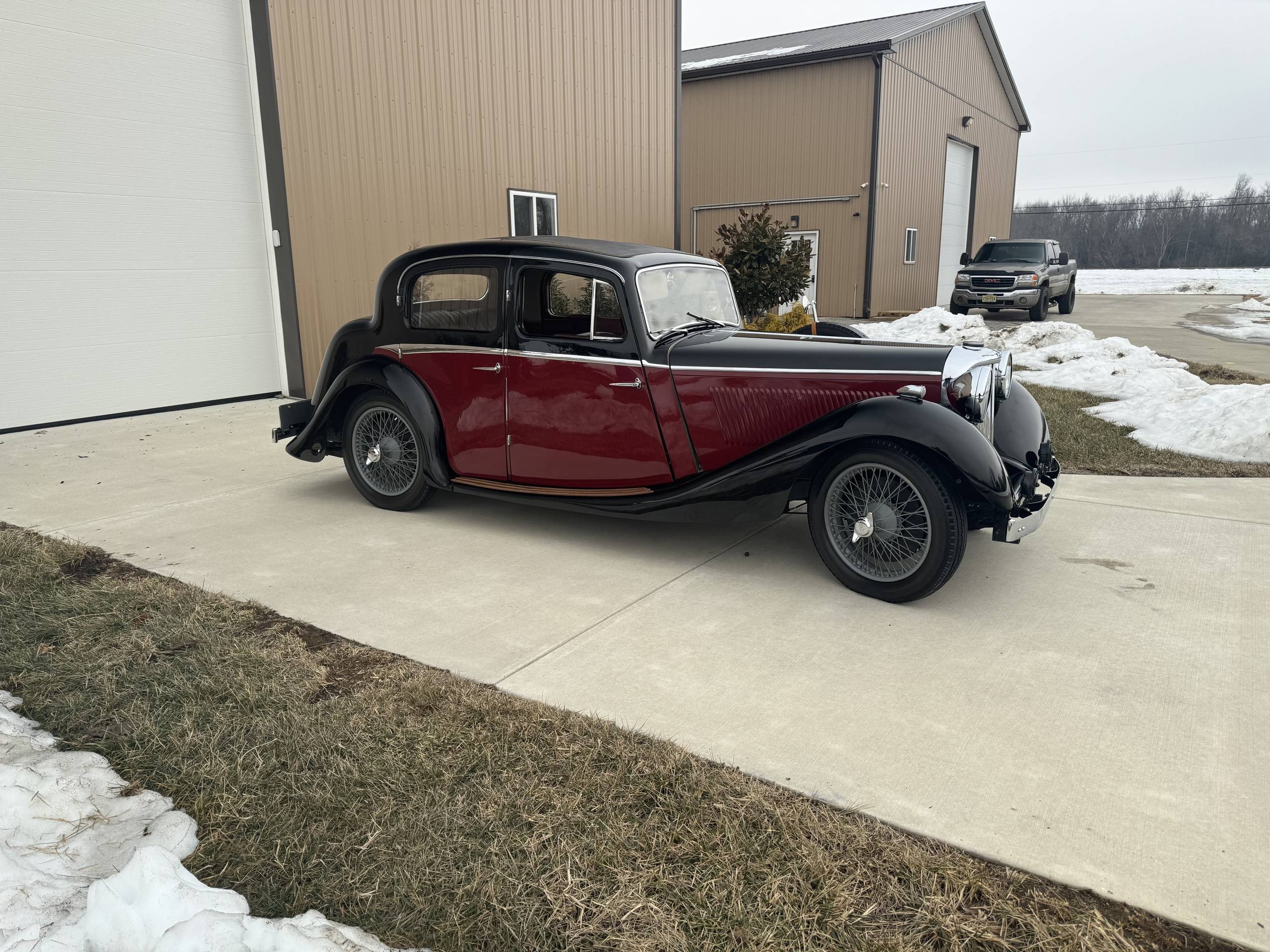 1936 Jaguar SS100 7