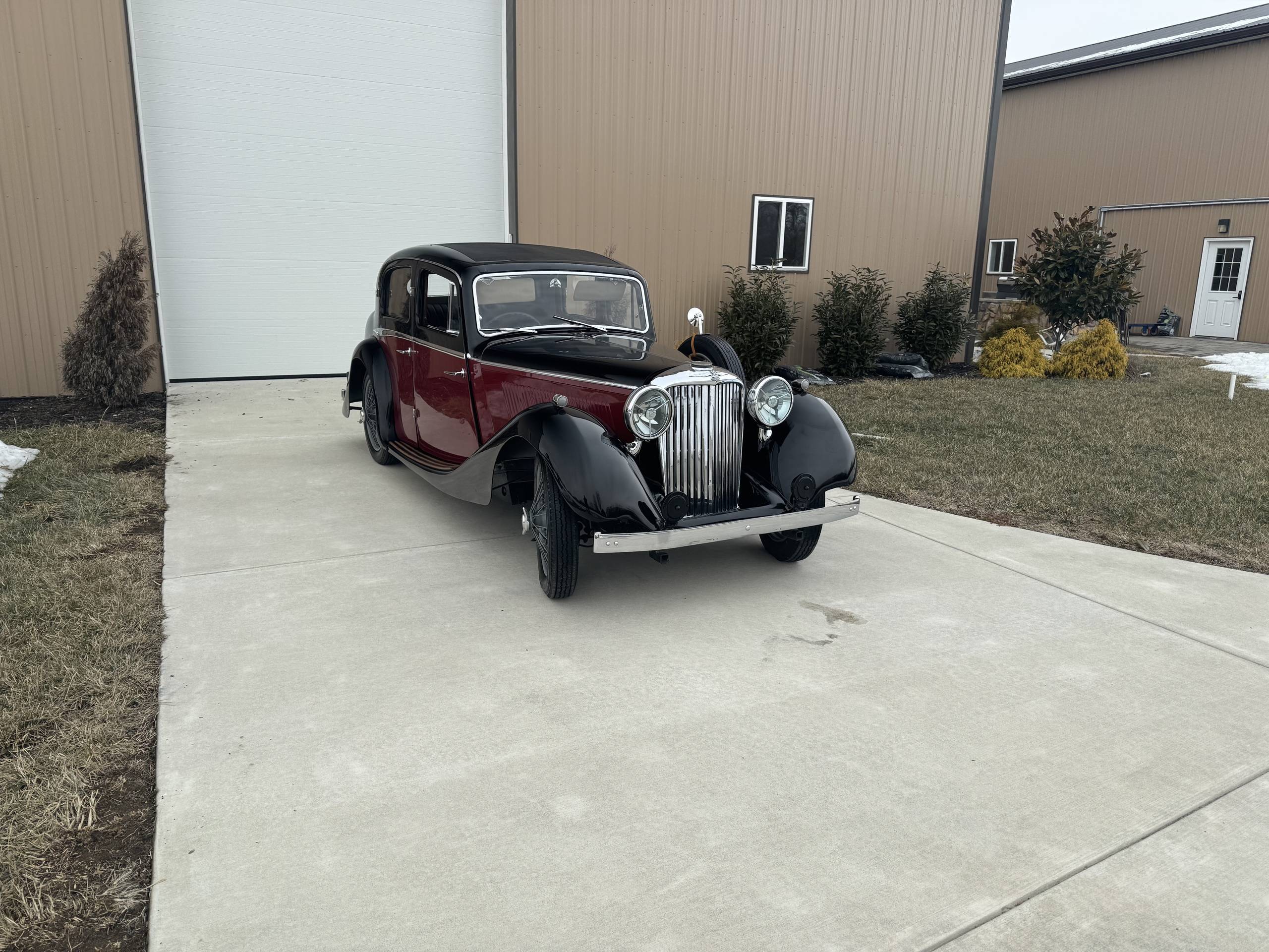 1936 Jaguar SS100 5