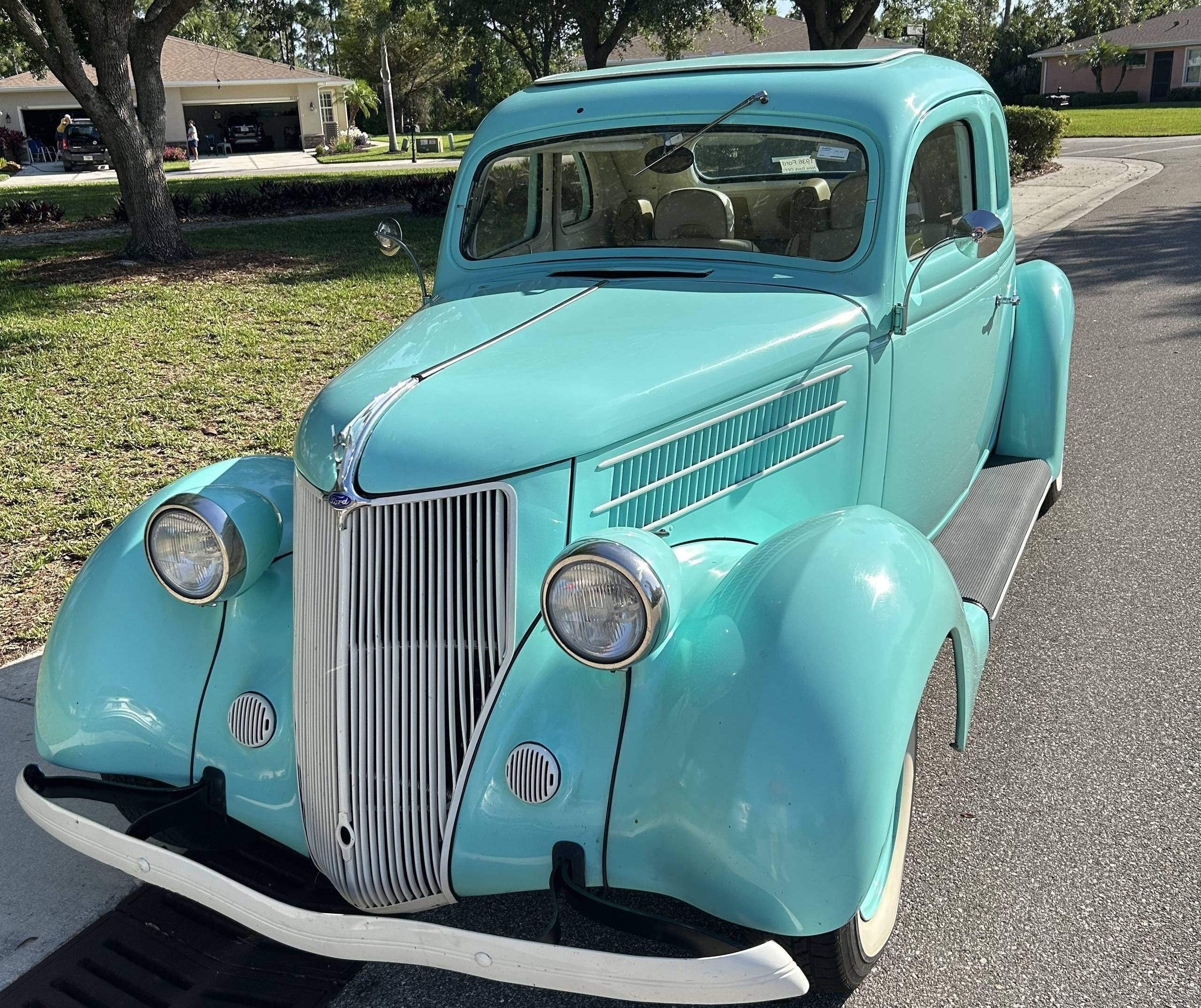 1936 Ford Model 68 5 window coupe 1