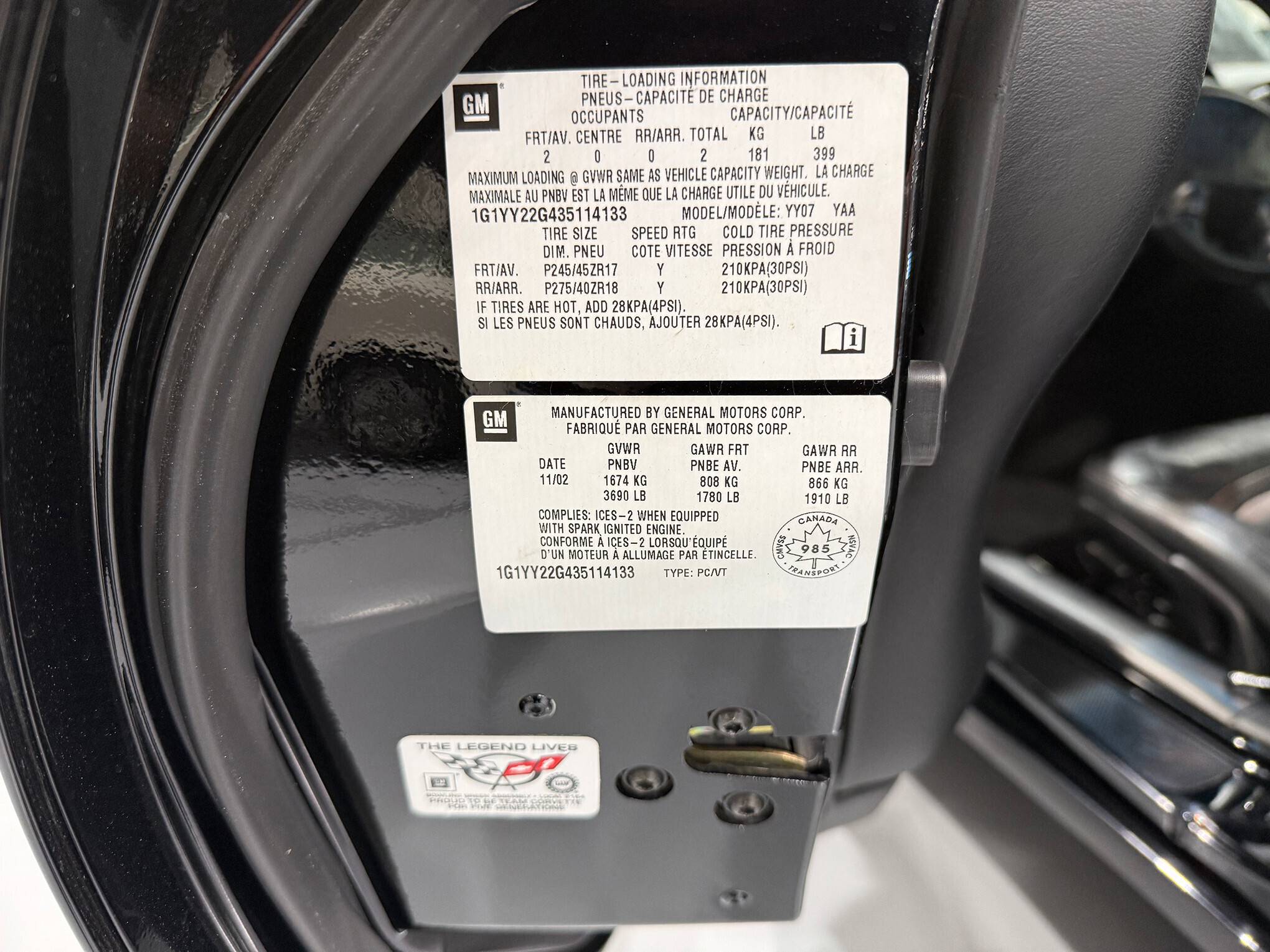 2003 Chevrolet Corvette 32
