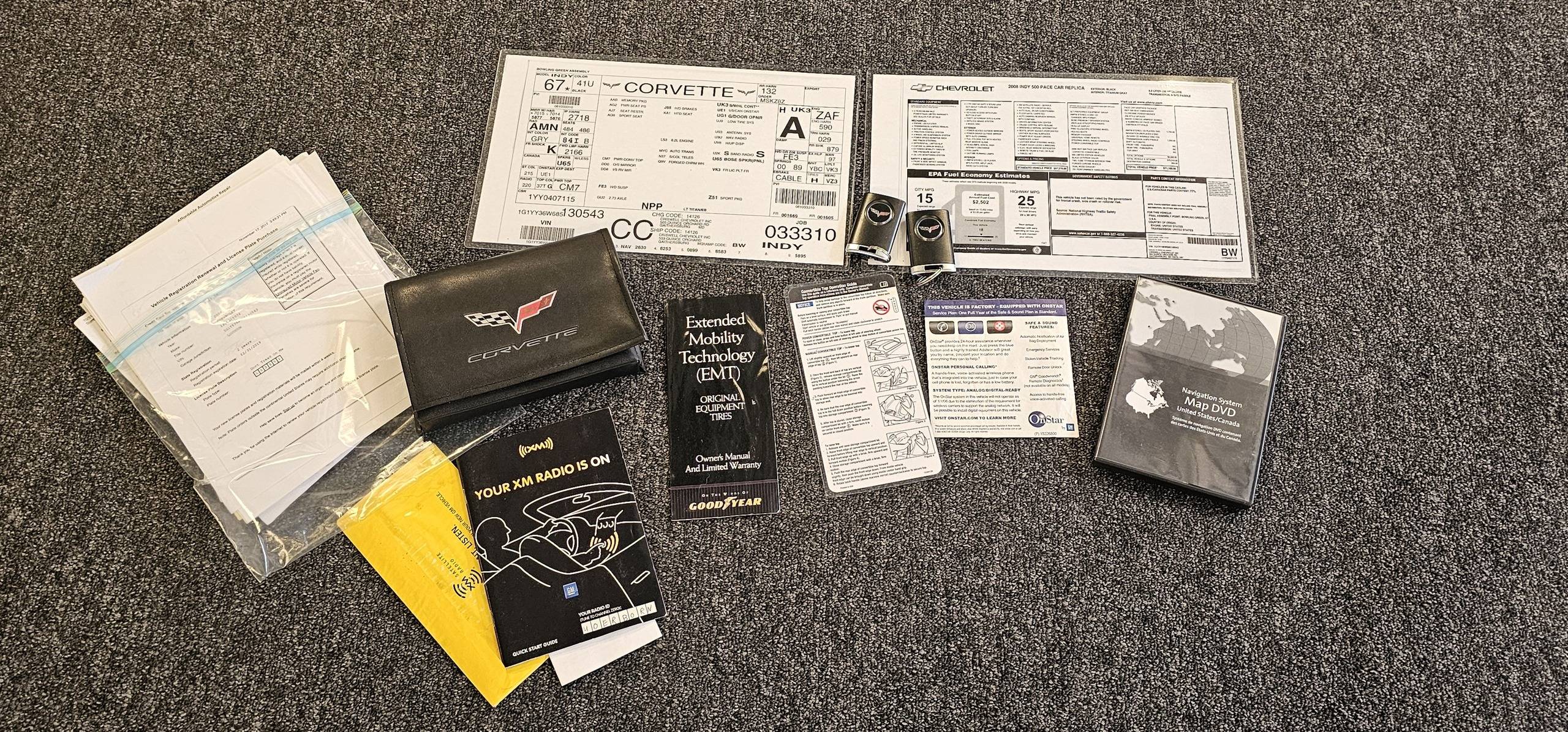 2008 Chevrolet CORVETTE 3LT 67