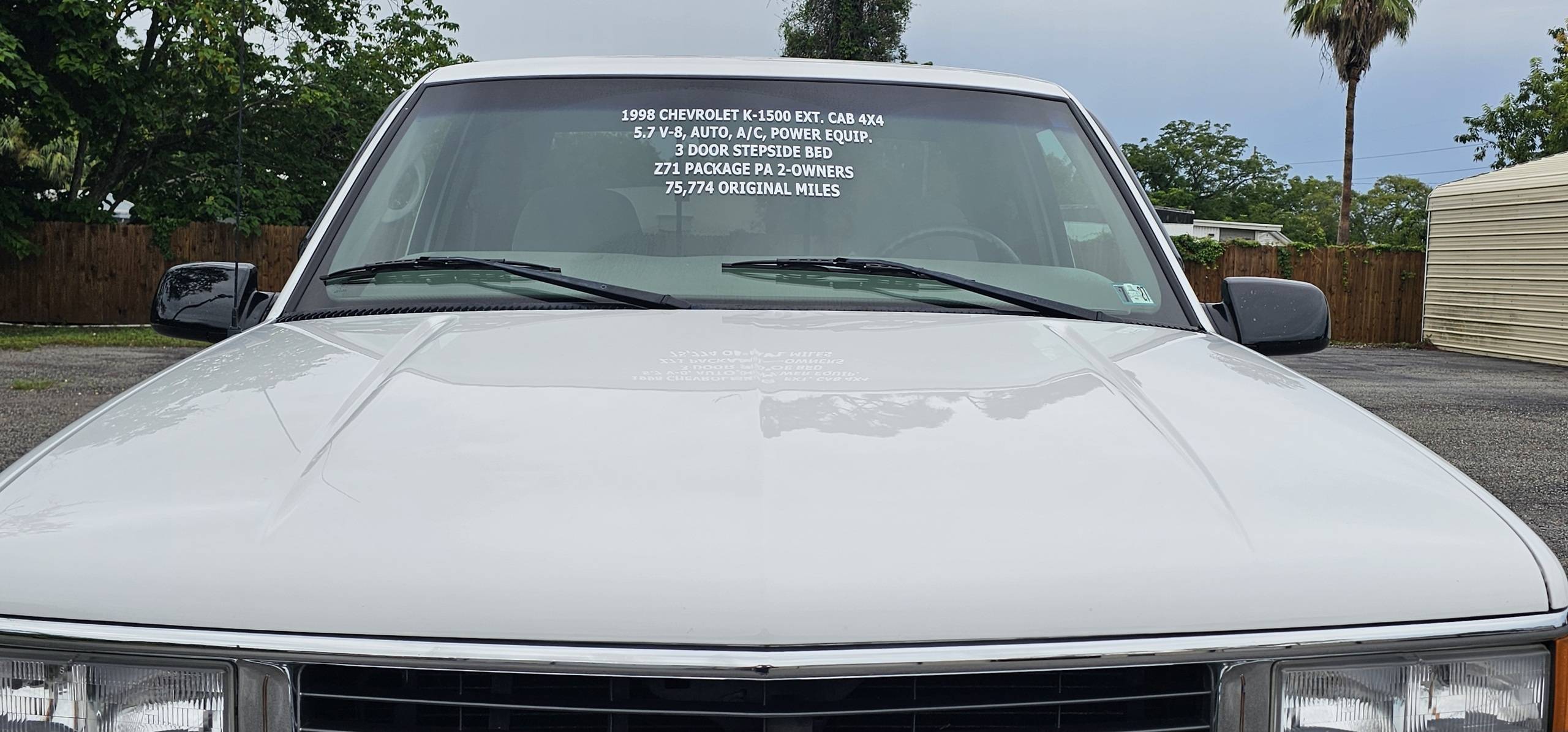 1996 Chevrolet SILVERADO 1500 Z71 4X4 EXTENDED CAB 15