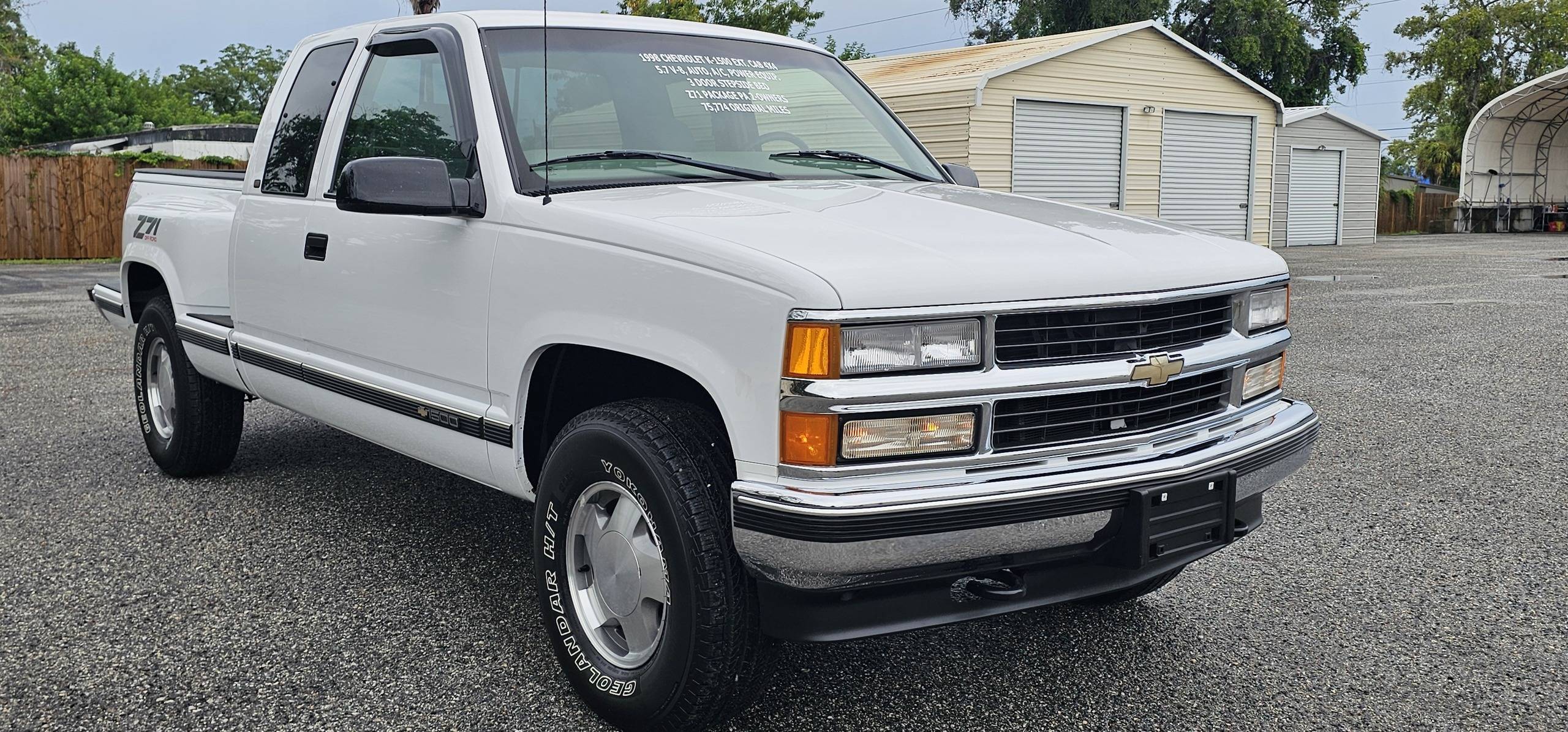 1996 Chevrolet SILVERADO 1500 Z71 4X4 EXTENDED CAB 18