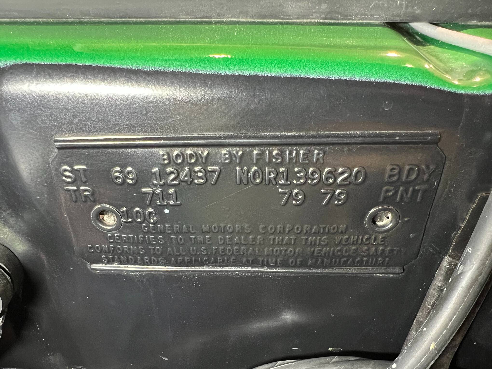 1969 Chevrolet Camaro Z28 2