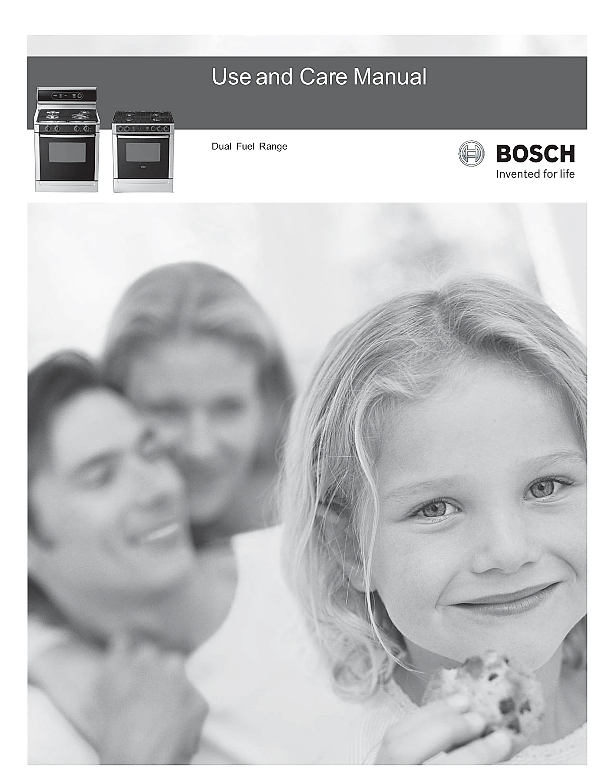 Bosch Range HEI8054U Manual
