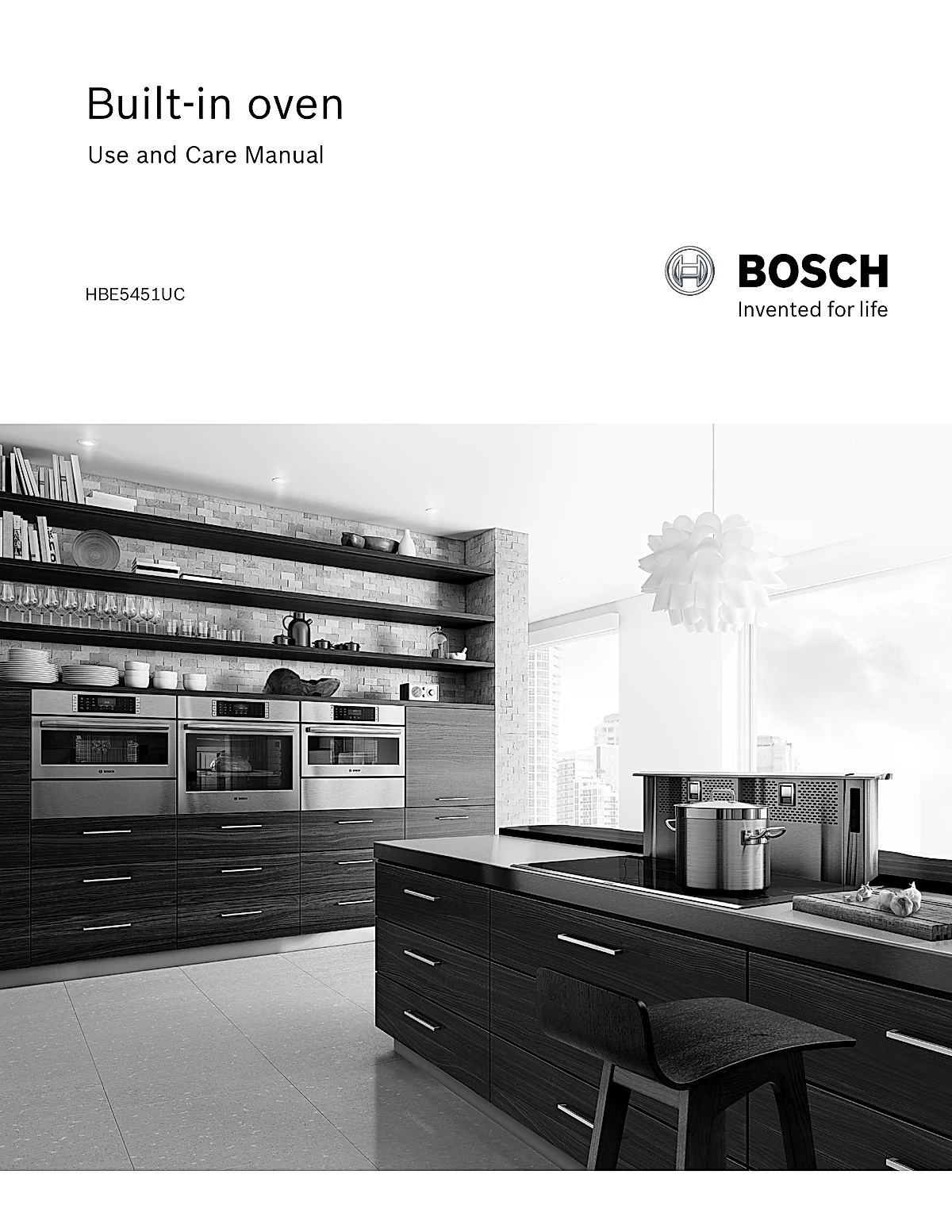 Bosch Wall Oven HBE5451UC Manual