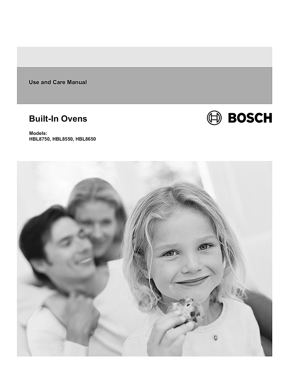 Bosch Wall Oven HBL8650UC Manual