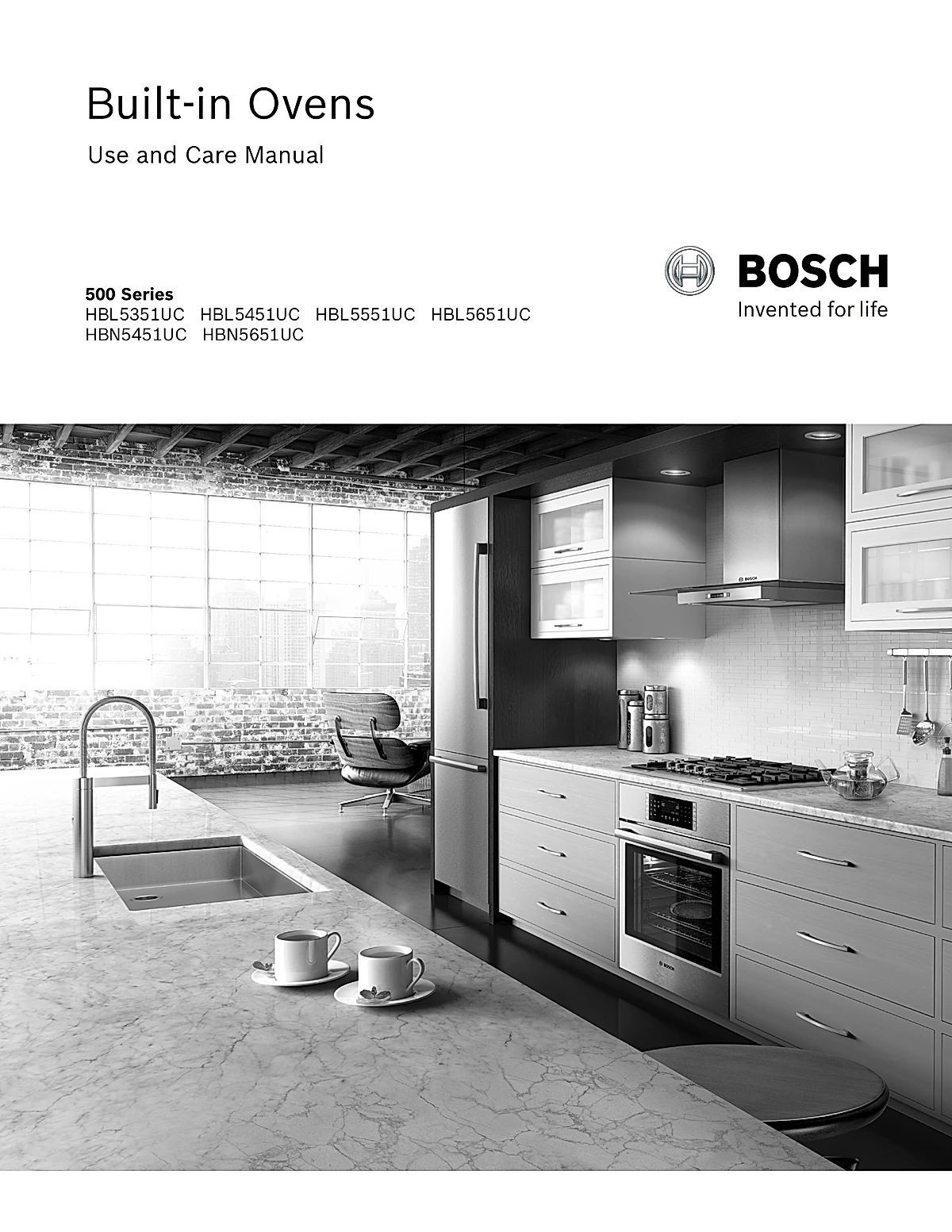 Bosch Wall Oven HBN5651UC Manual