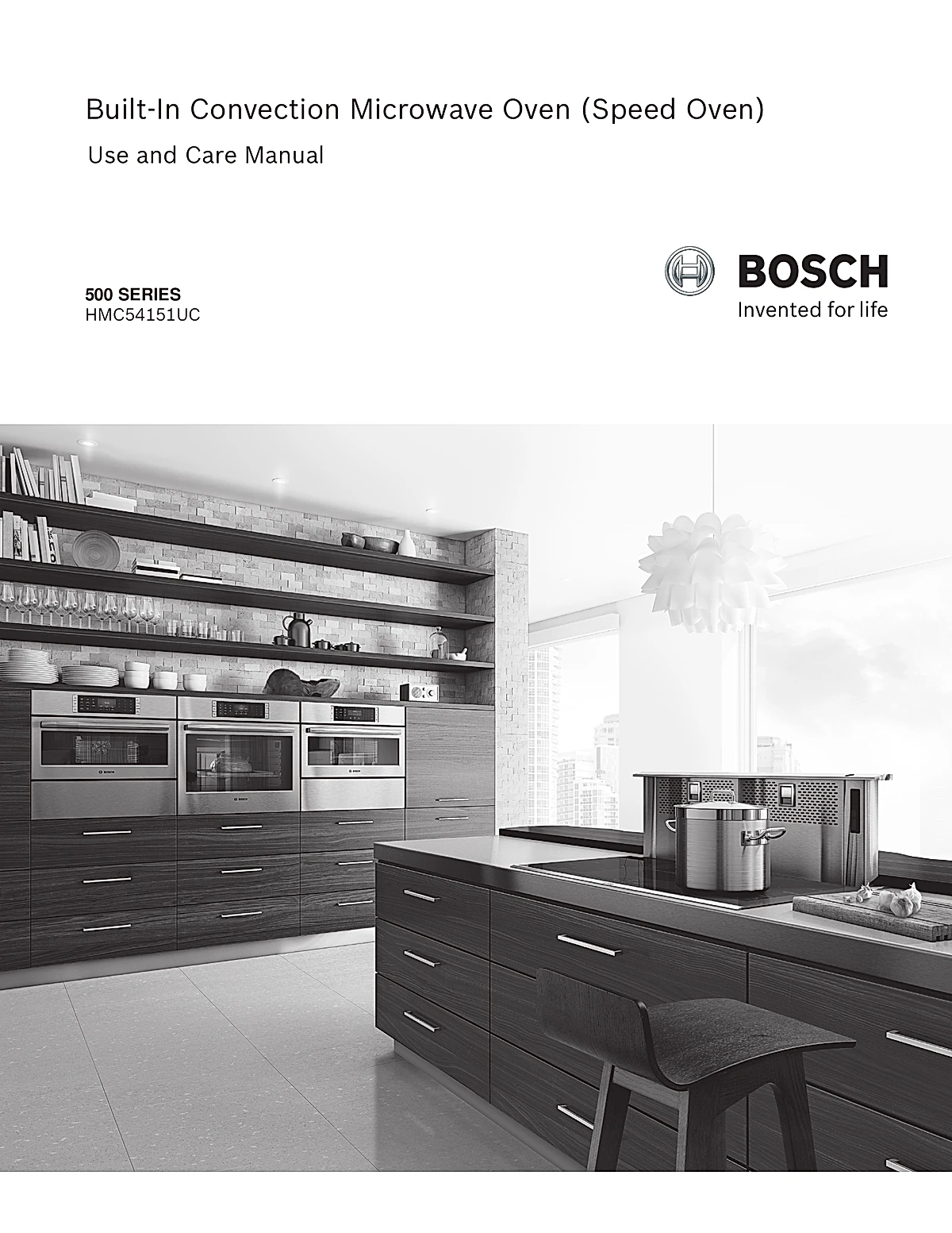 Bosch Wall Oven HMC54151UC Manual