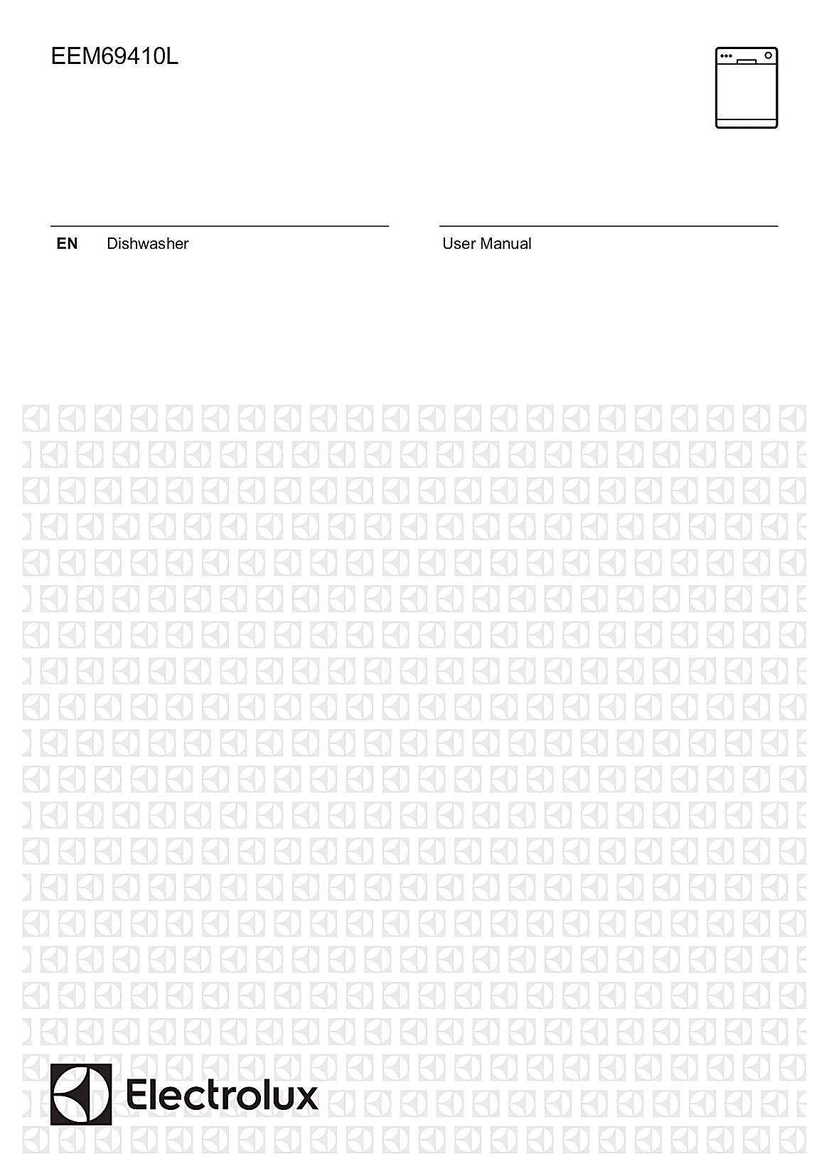 Electrolux Dishwasher EEM69410L Manual
