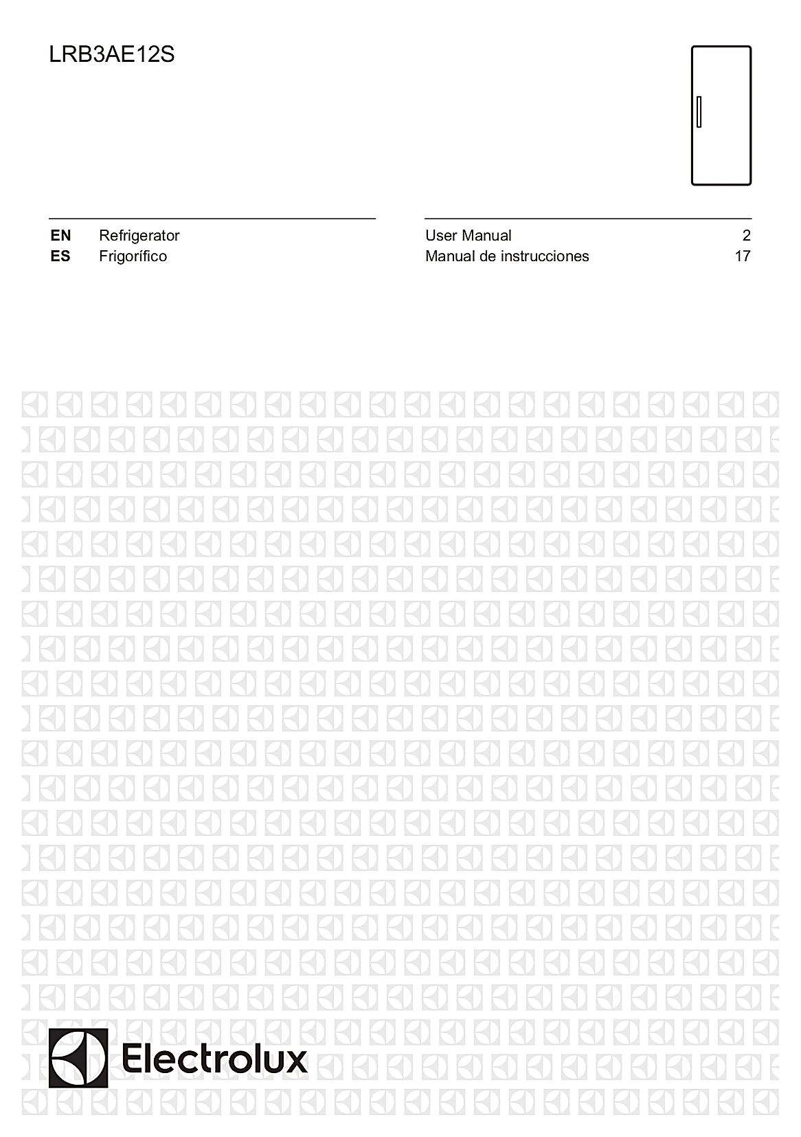 Electrolux Refrigerator LRB3AE12S Manual