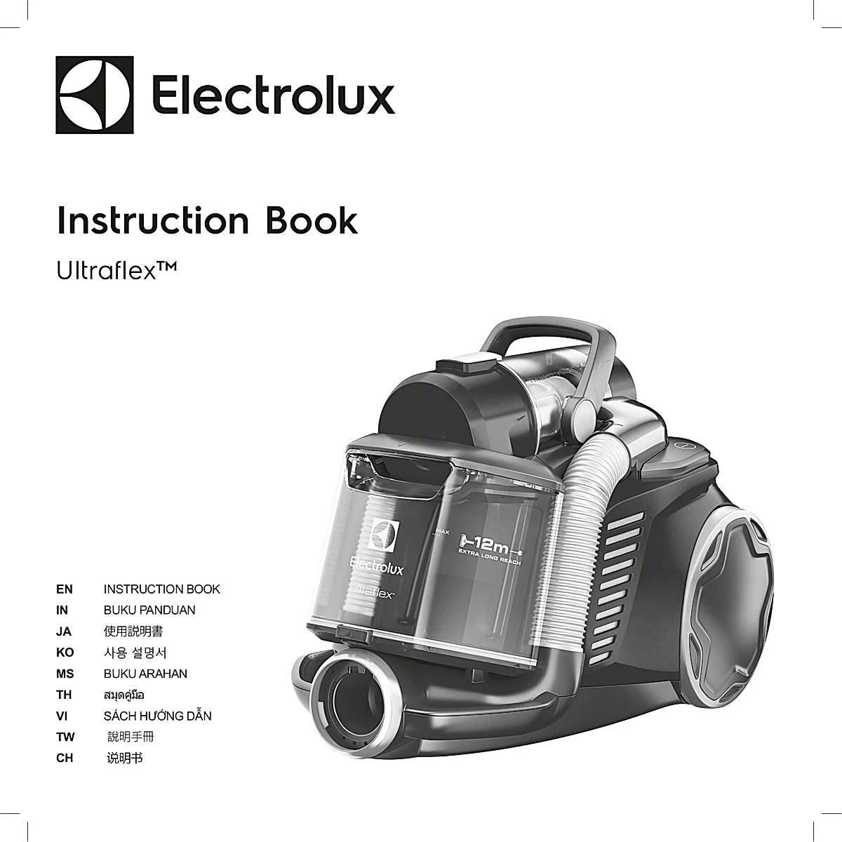 Electrolux Vacuum ZUF4301OR Manual