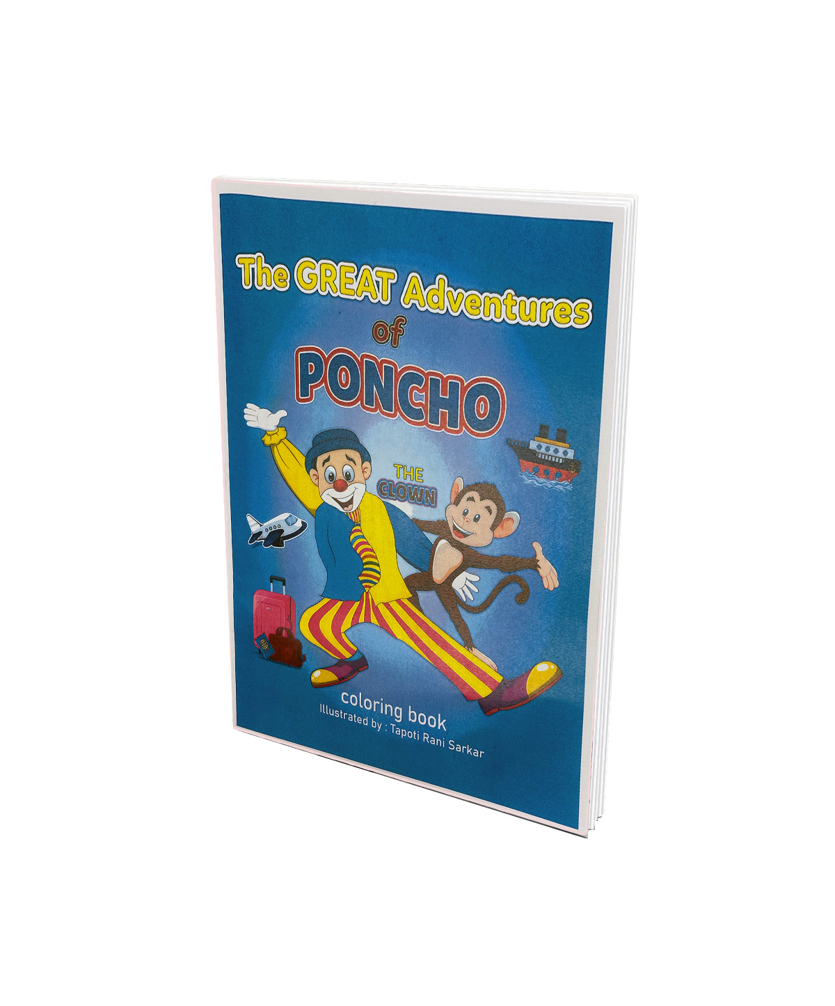 The Adventures of Poncho - Coloring Book