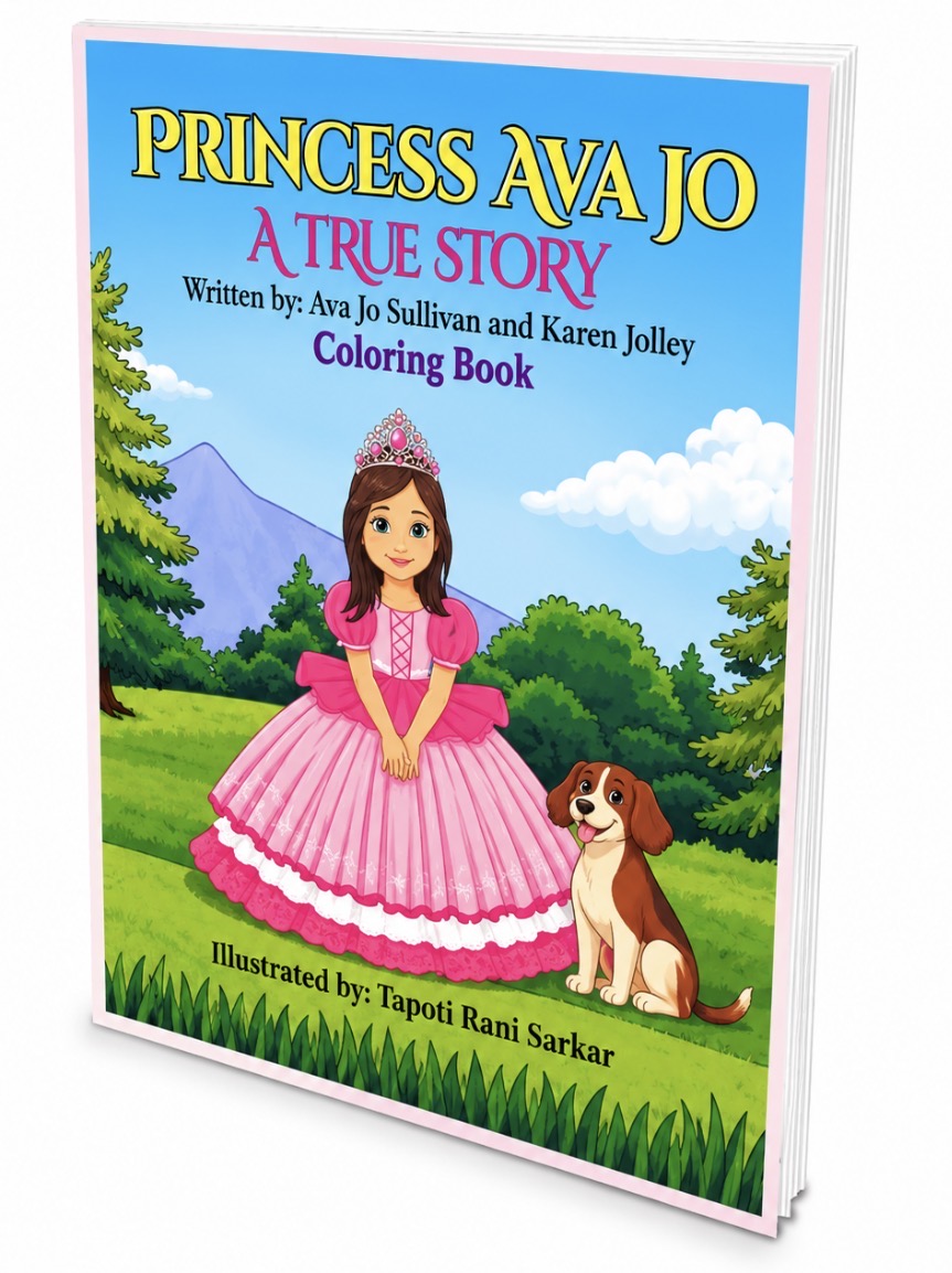 Princess Ava Jo - Coloring Book