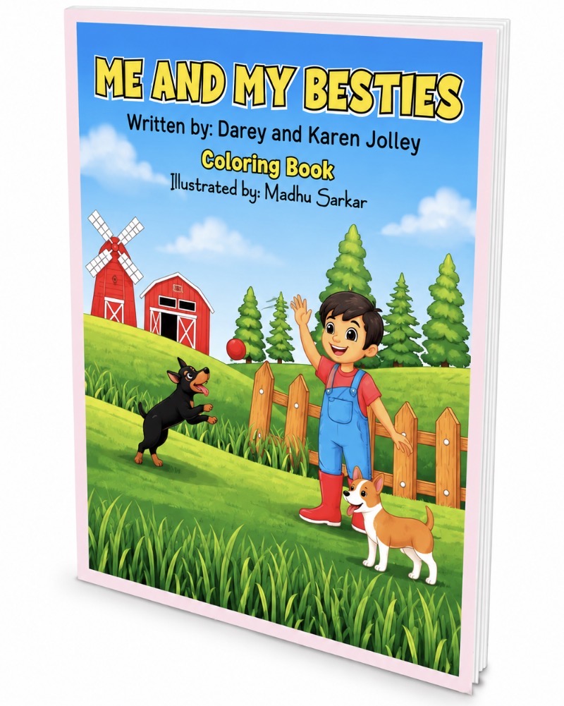 Me and My Besties - Coloring Book