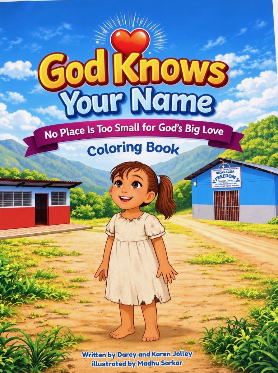 God Knows Your Name - Coloring Book