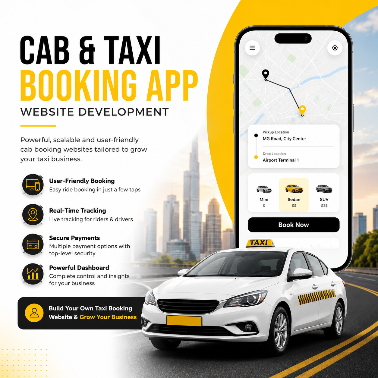Cab & Taxi Booking App - Image 2