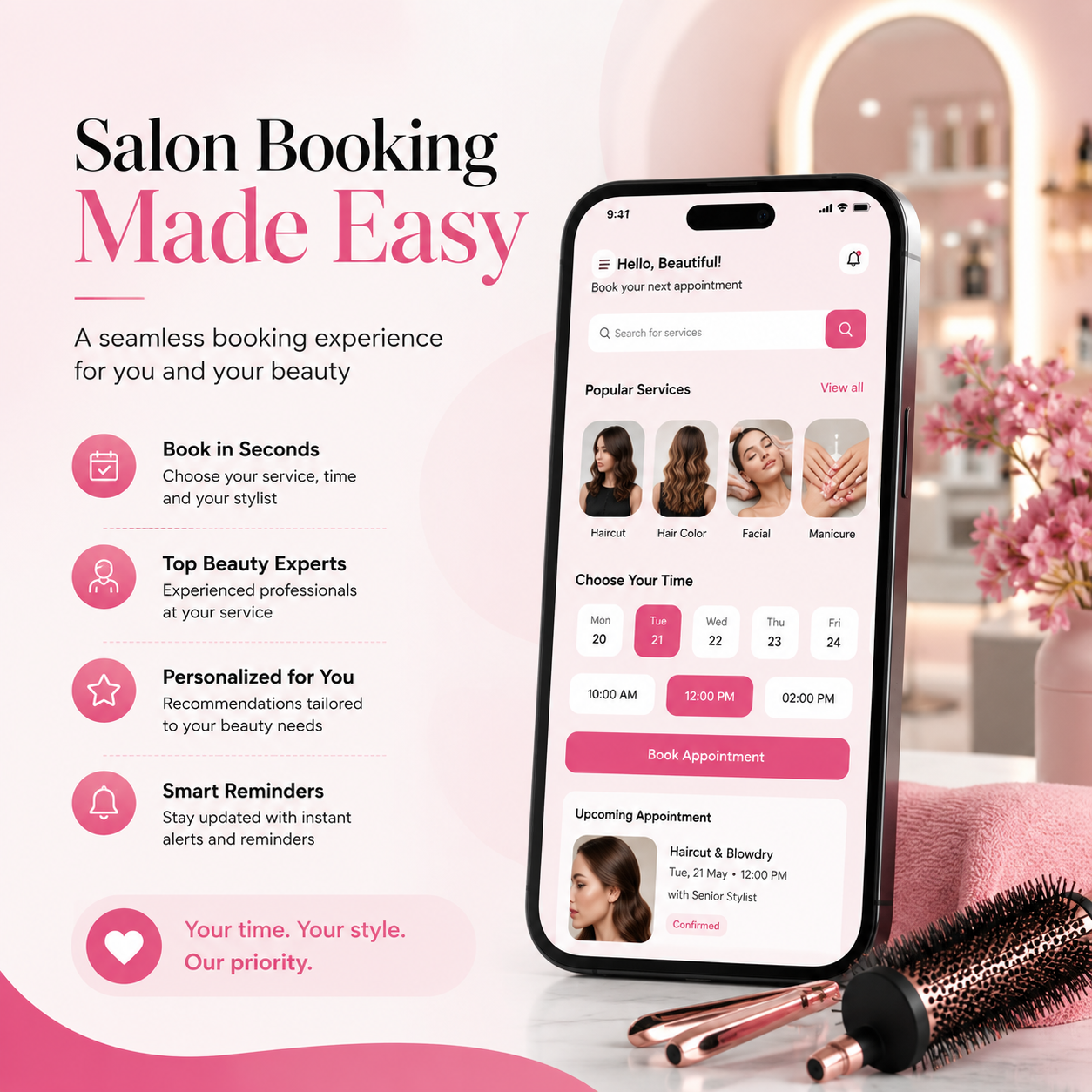Salon Booking App - Image 2